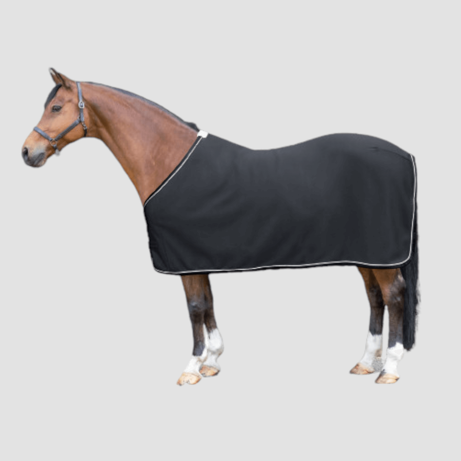 Tim's Sweat Rug Black m.Schwarz-Lurex,Kordel: Schoko und Nougat