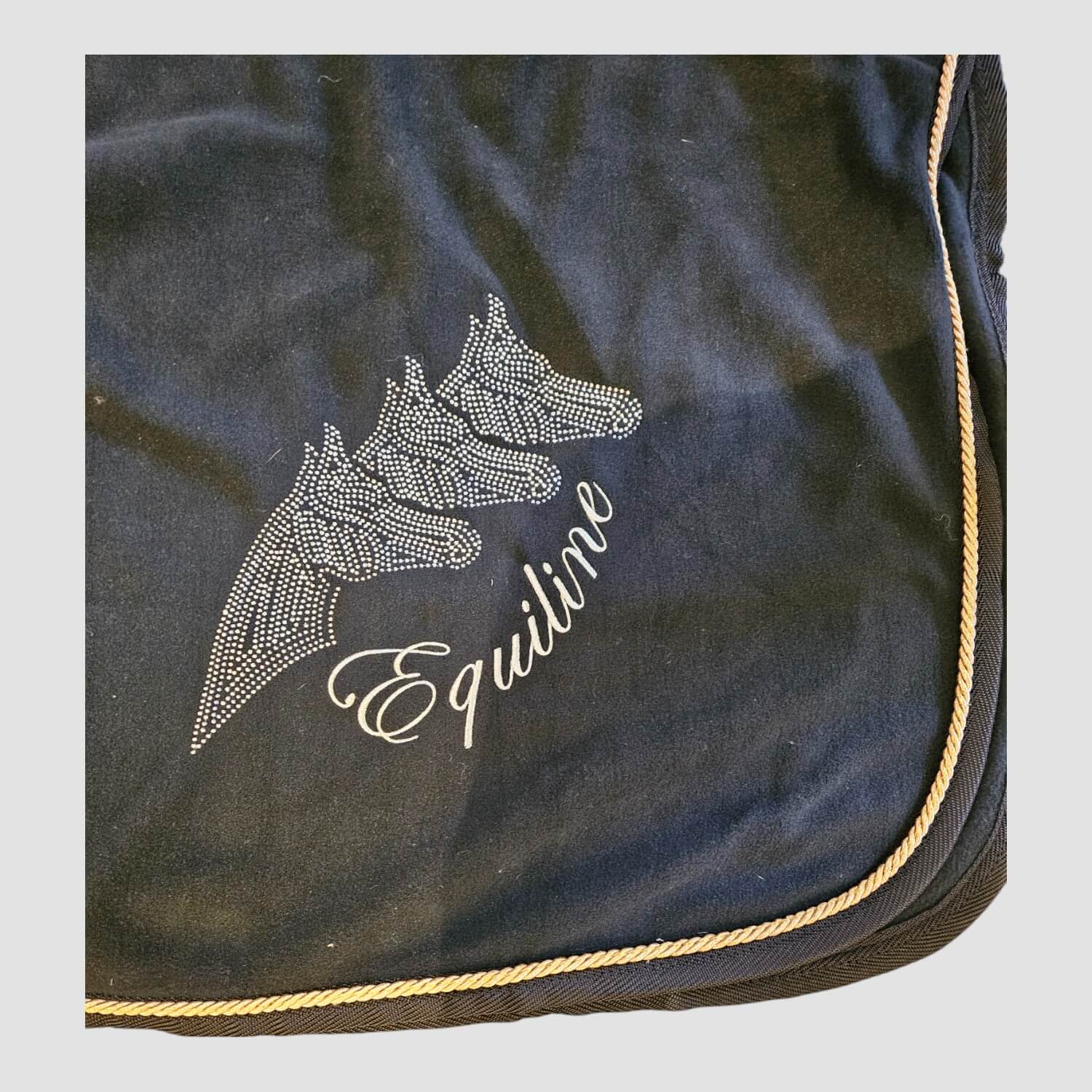 Equiline Fleecedecke Blonde Black