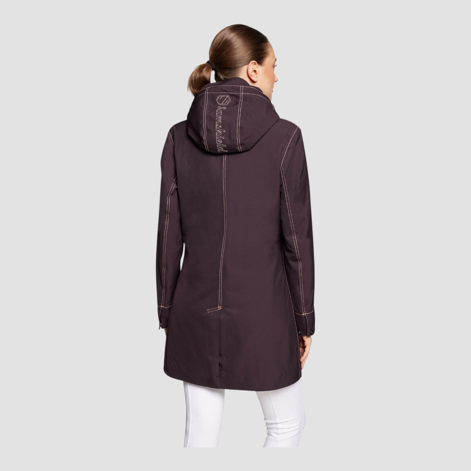 Samshield Wintermantel Delfina Waterproof Aubergine