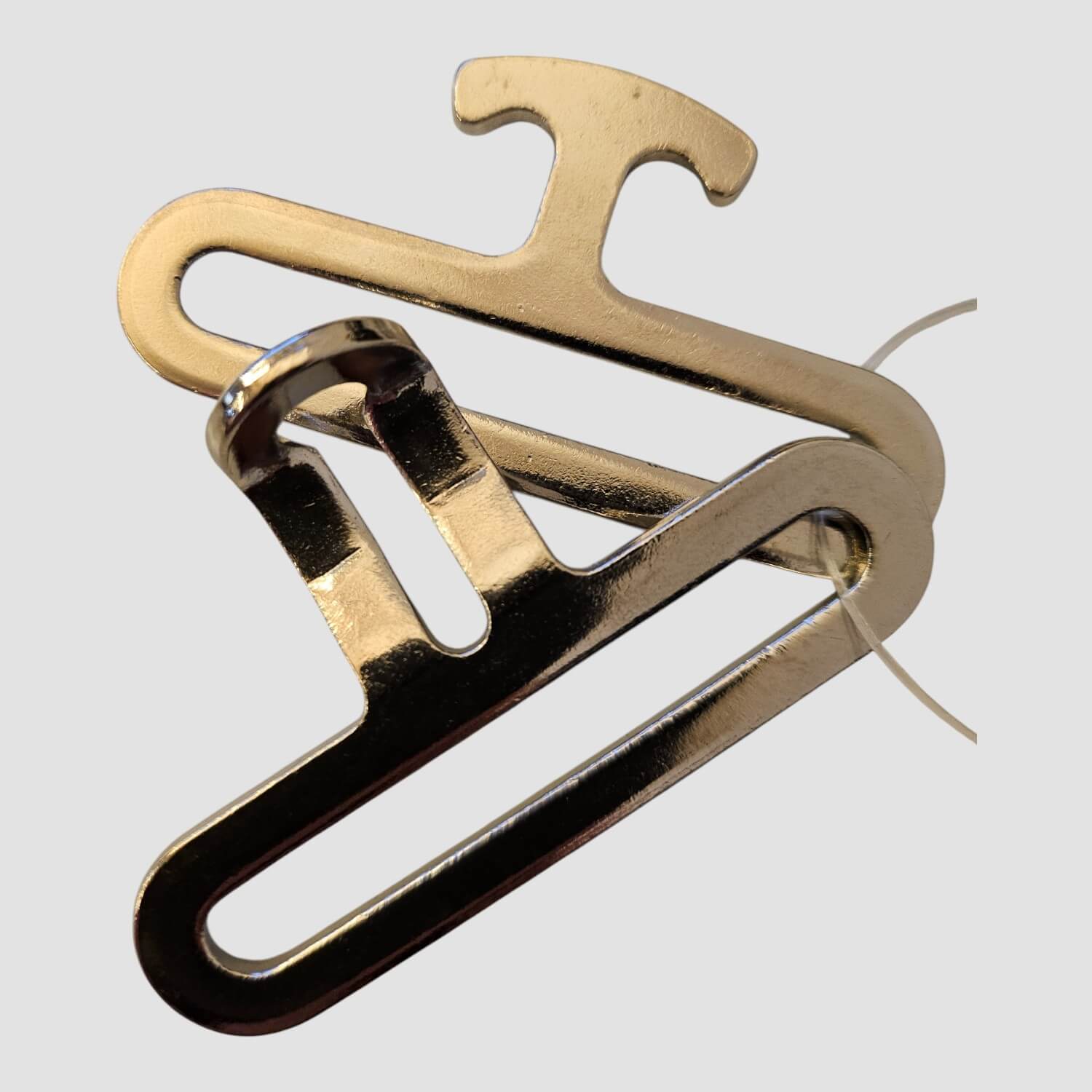 Eskadron Decken-T-Verschluss Silber