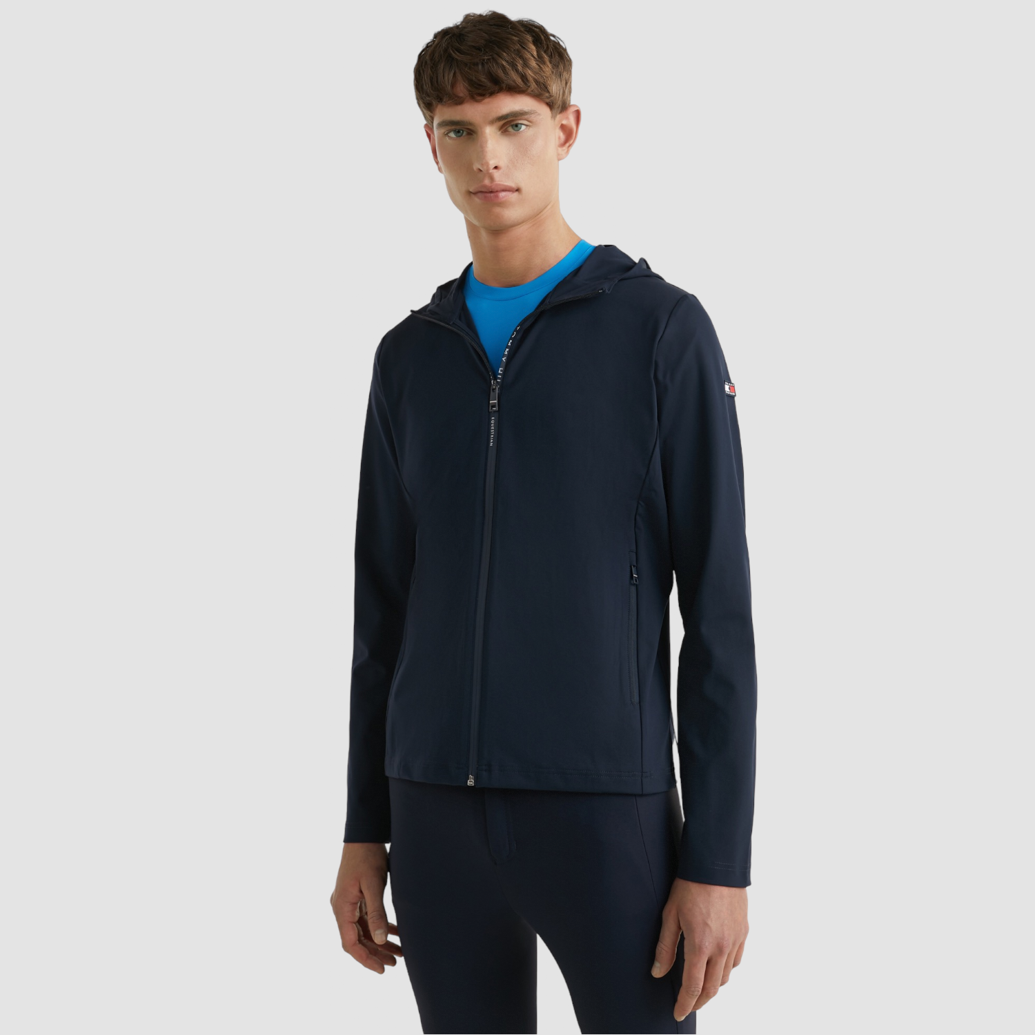 Tommy Equestrian Windbreaker Herrenjacke desert Sky