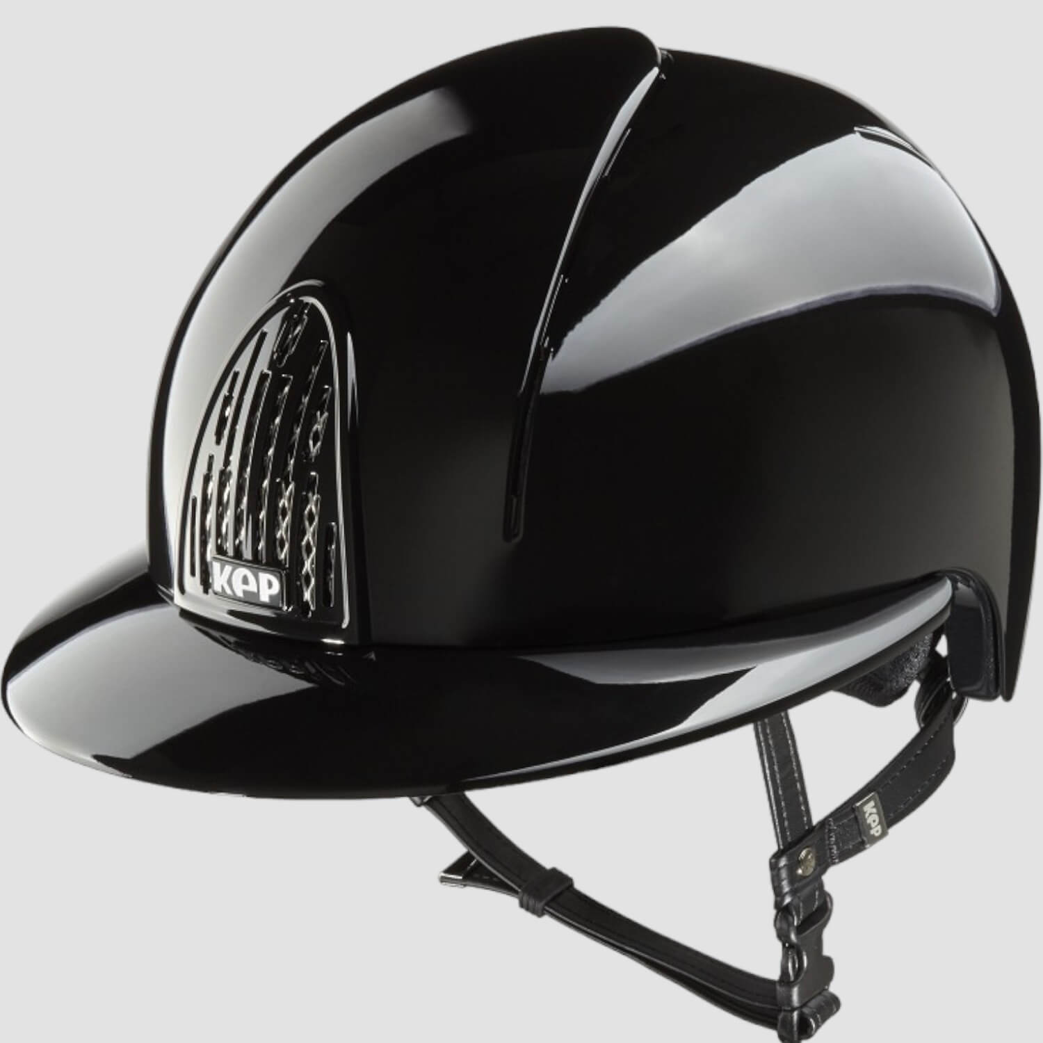 Kep Italia Cromo Smart Polish Black With Polo Visor