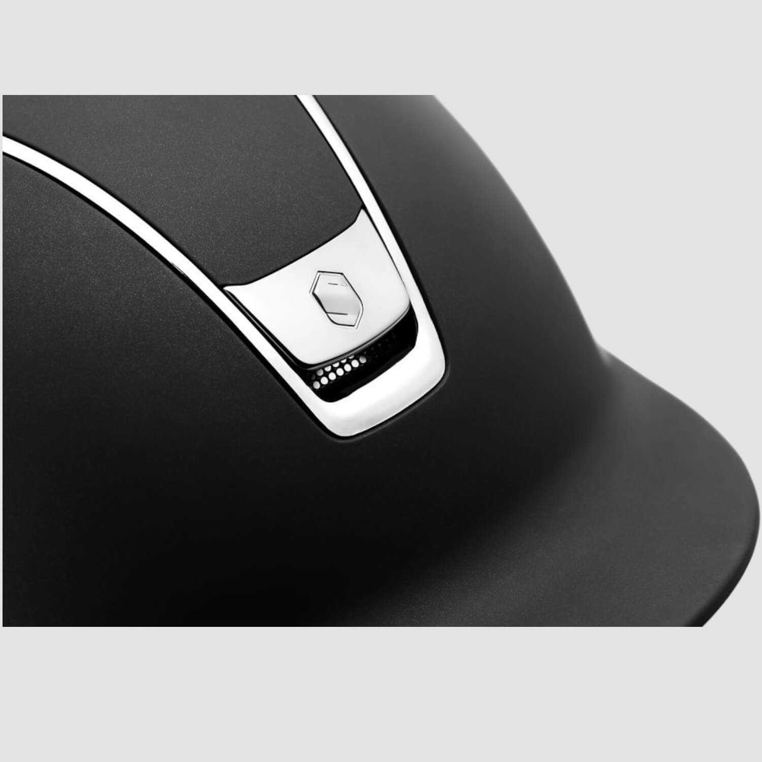 Samshield Reithelm Shadowmatt V2  black chrome black