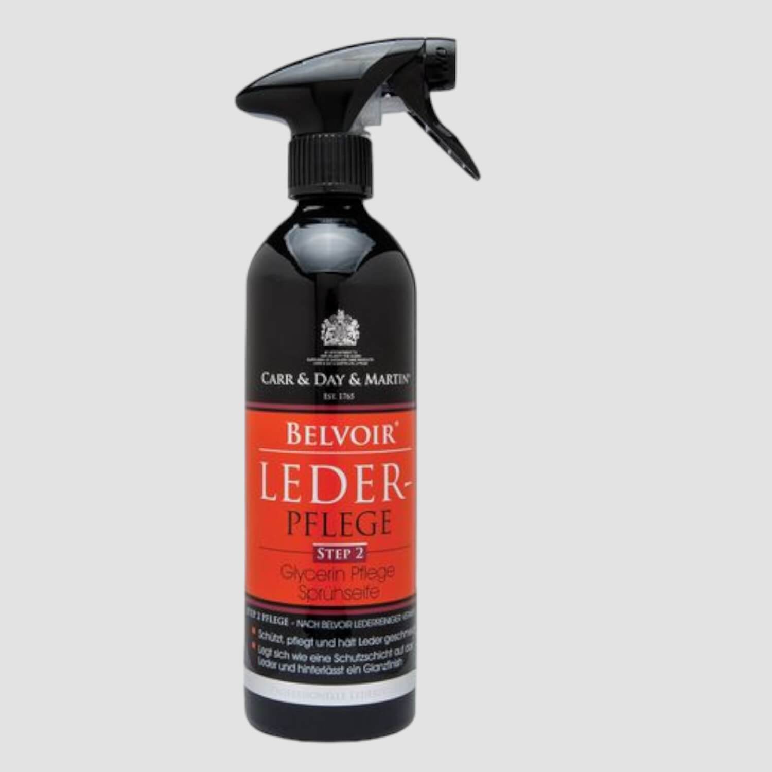 Carr &Day & Martin Belvoir Lederpflege Spray Step 2
