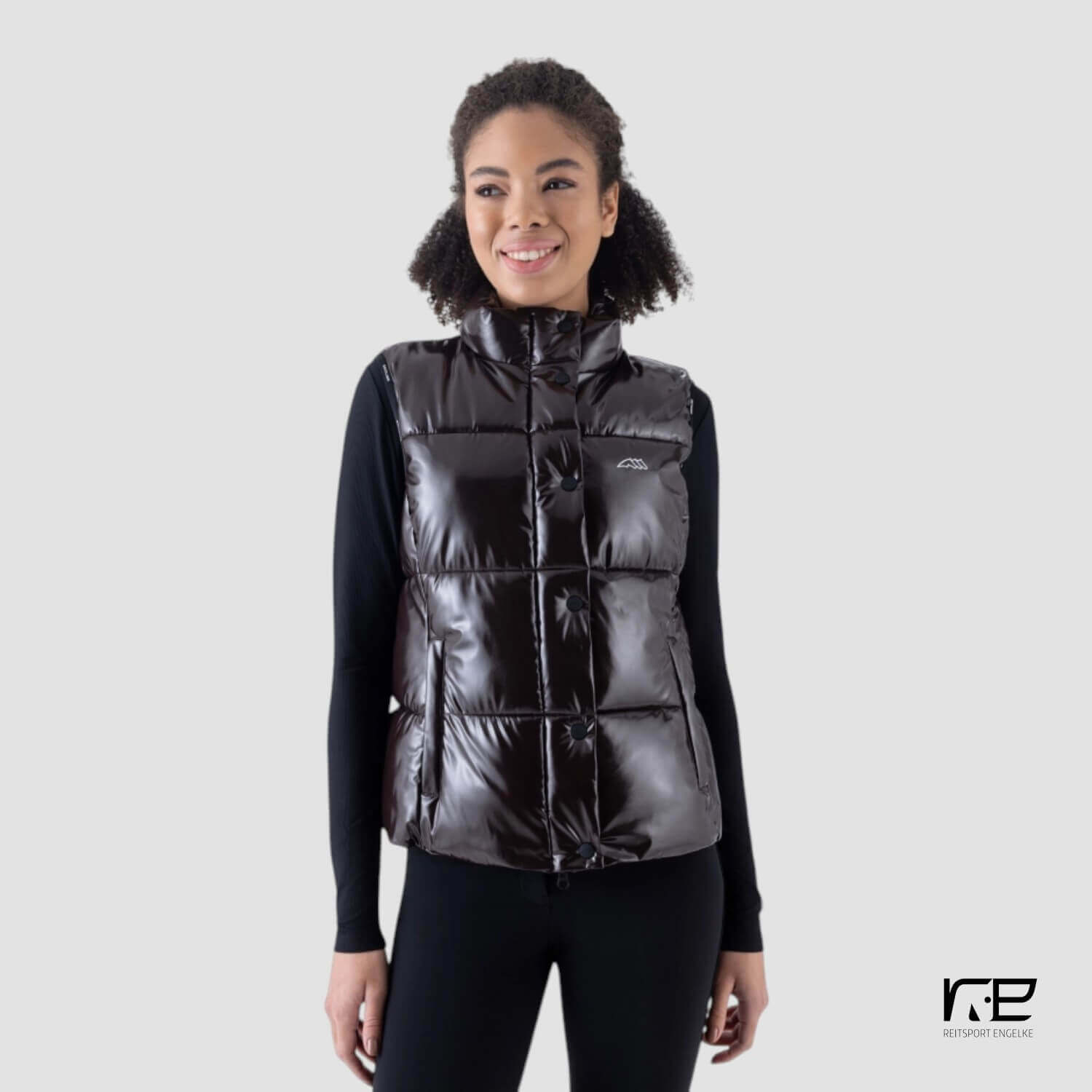 Equiline Damen Weste Coffee Bean