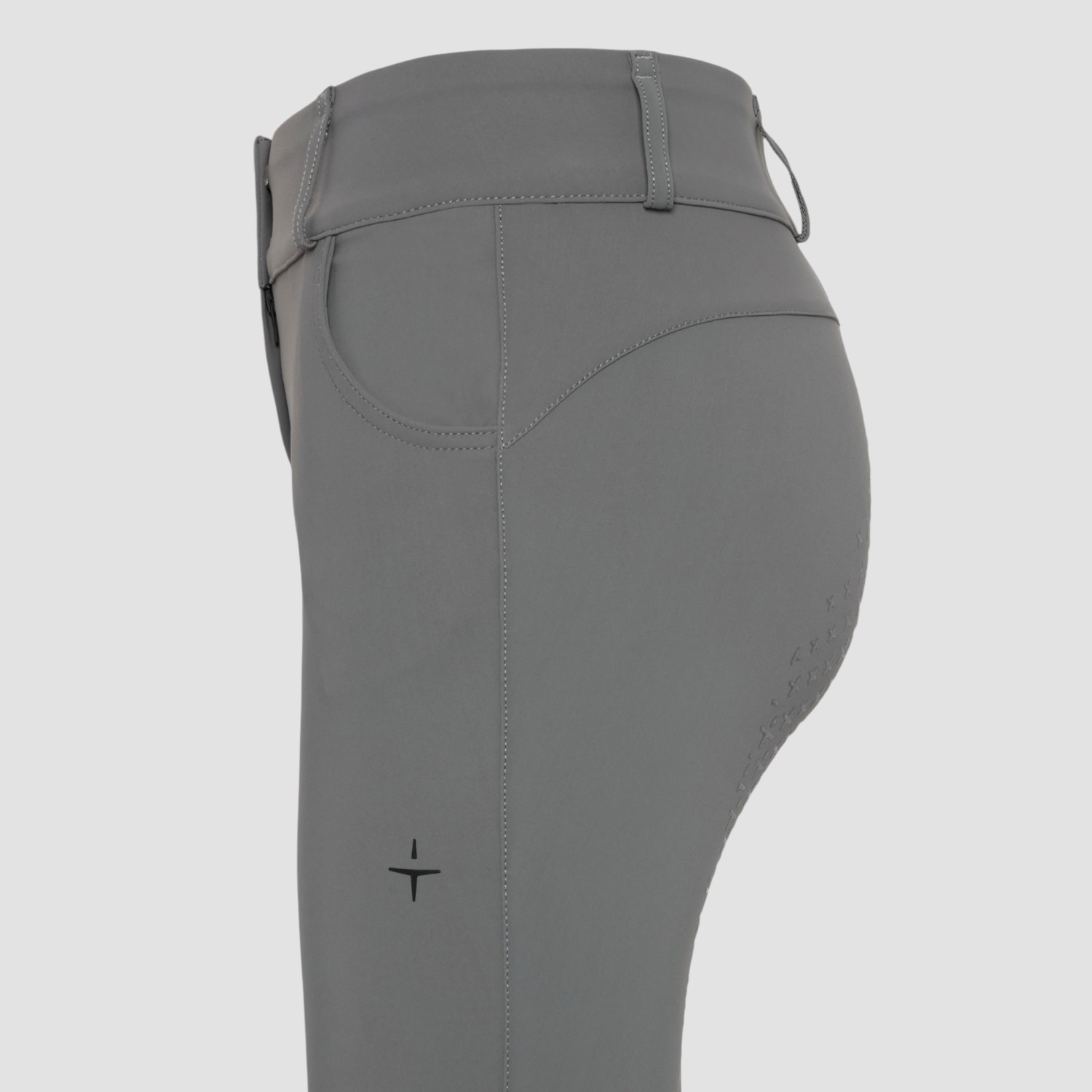 Trolle New Star Cut High Waist Breeches Full Grip Stone Grey