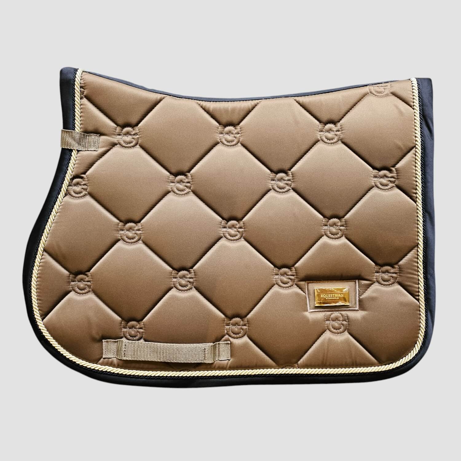 Equestrian Stockholm Springschabracke Golden Brass
