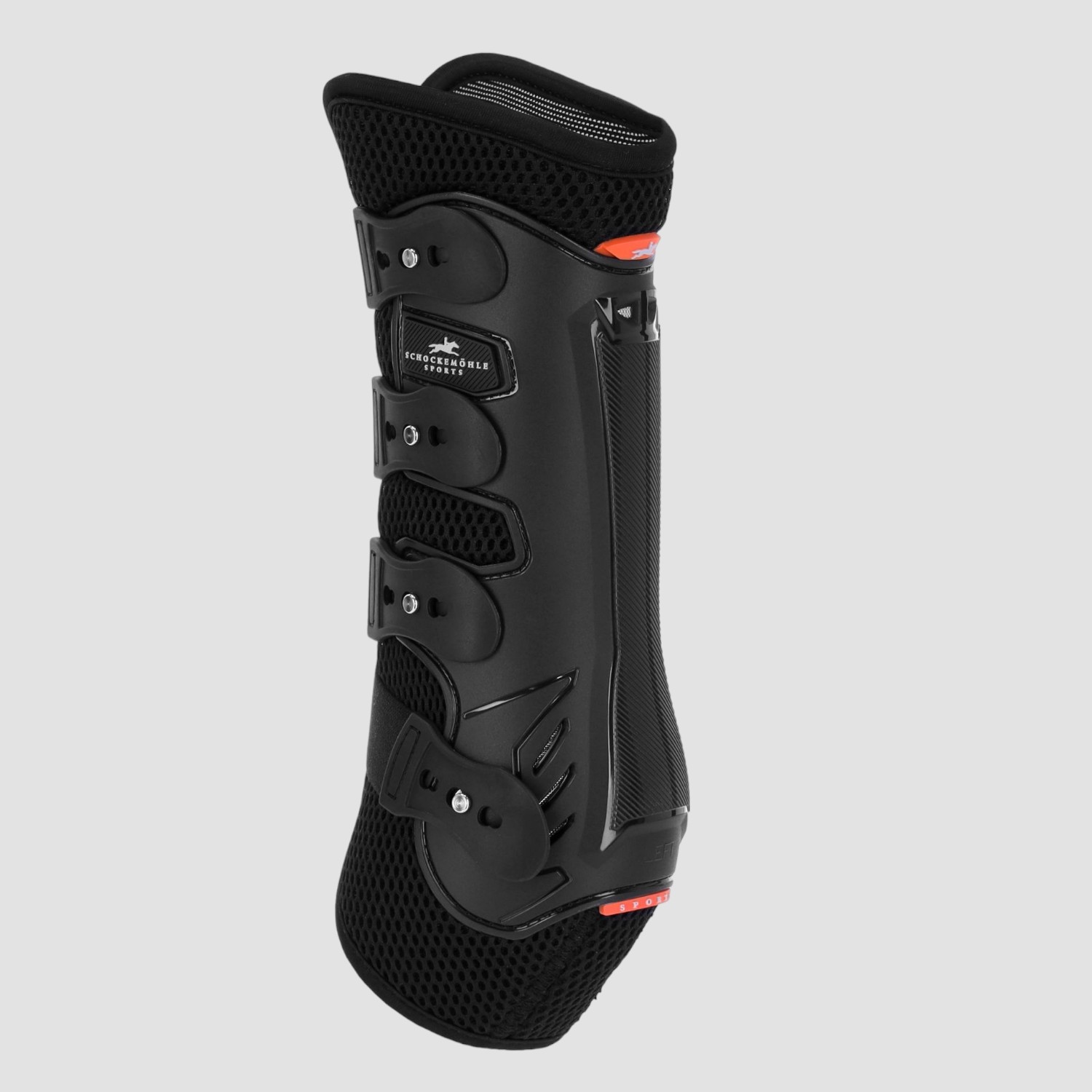 Schockemöhle Sports Dressurgamasche Air-Flow schwarz hinten Schockemöhle Sports Dressurgamasche Air-Flow schwarz hinten
