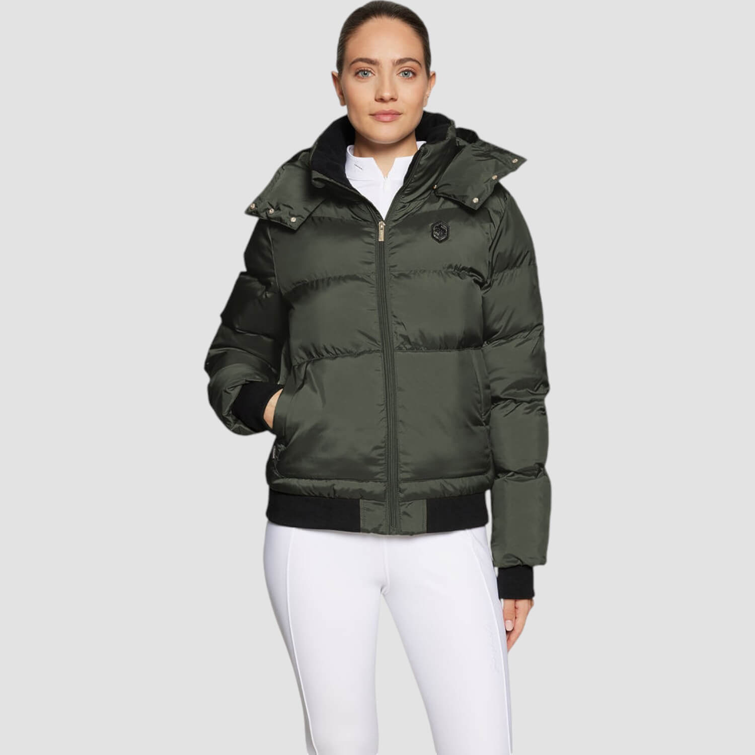 Samshield Bomber Jacke Billie Avocado Met. Eclipse