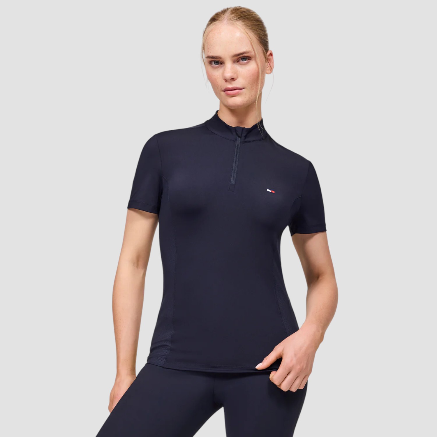 Tommy Equestrian Genoa Training Top Desert Sky