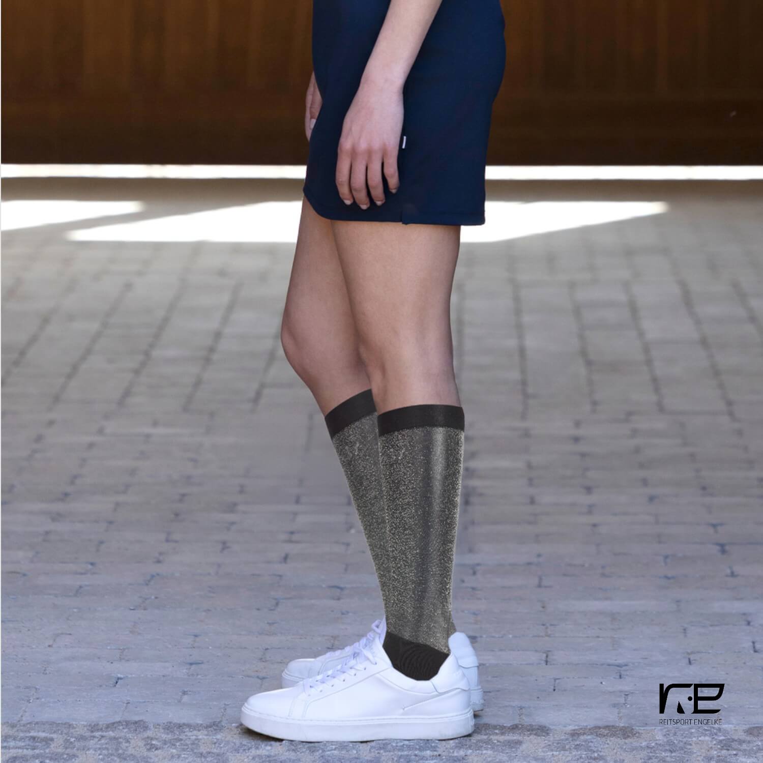 Kingsland KLLea Glitter Show Socks 2-Pack One Size