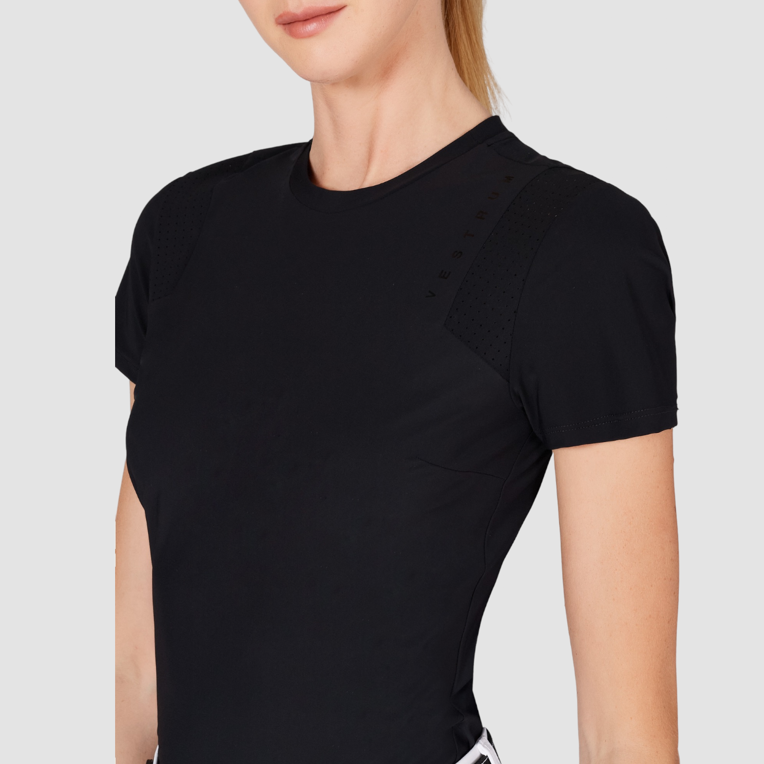 Vestrum Trainingsshirt Kurzarm Badesi black