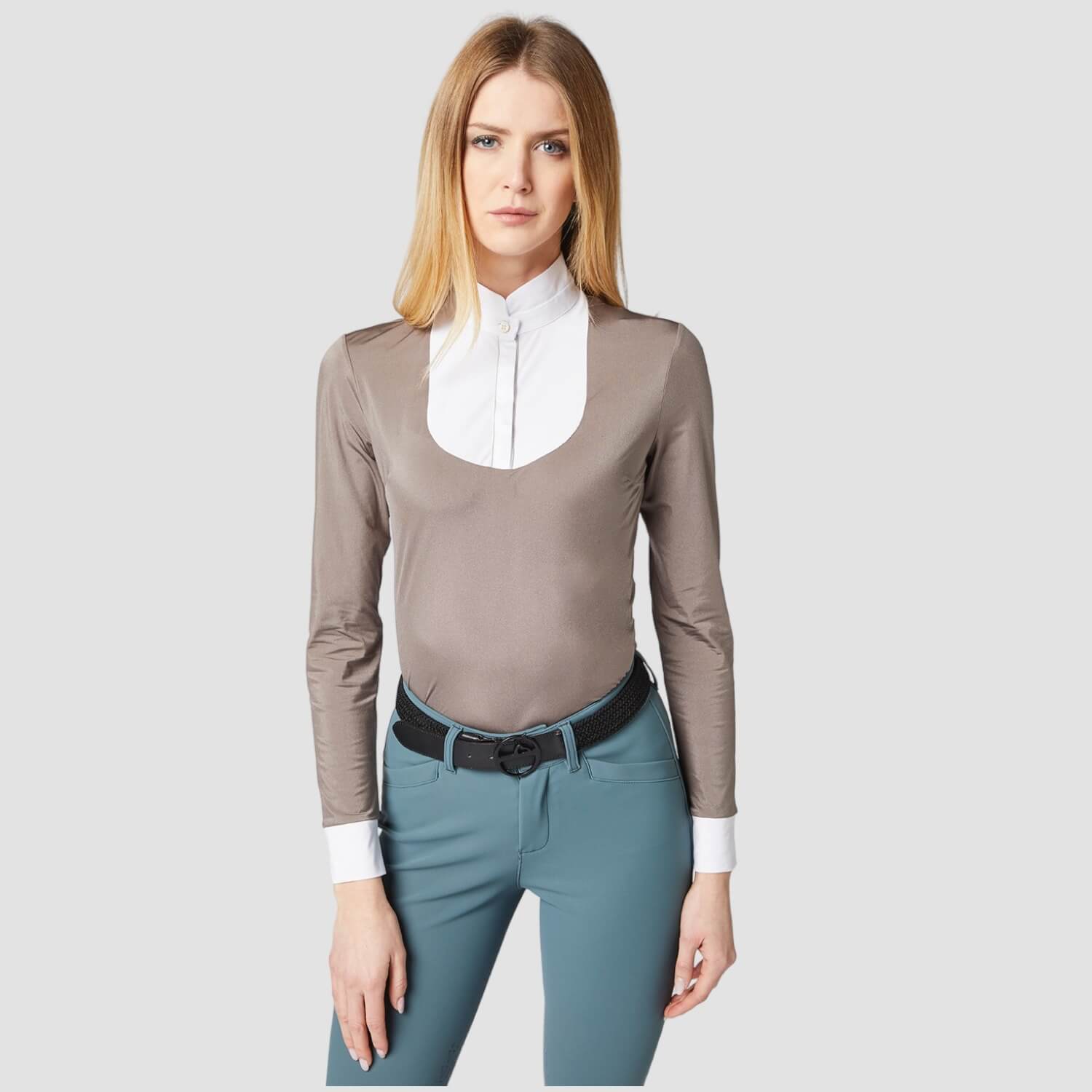 Vestrum Turniershirt Giralba Langarm haselnuss