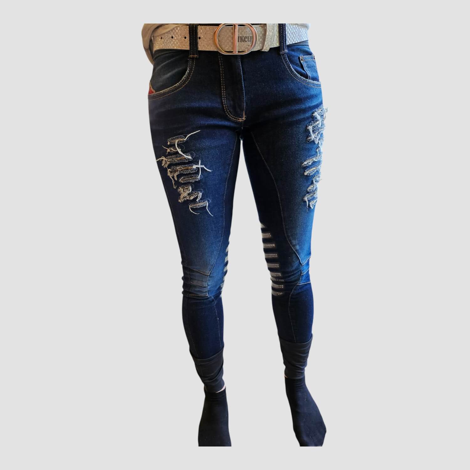 Animo Jeansreithose Nordest Blue