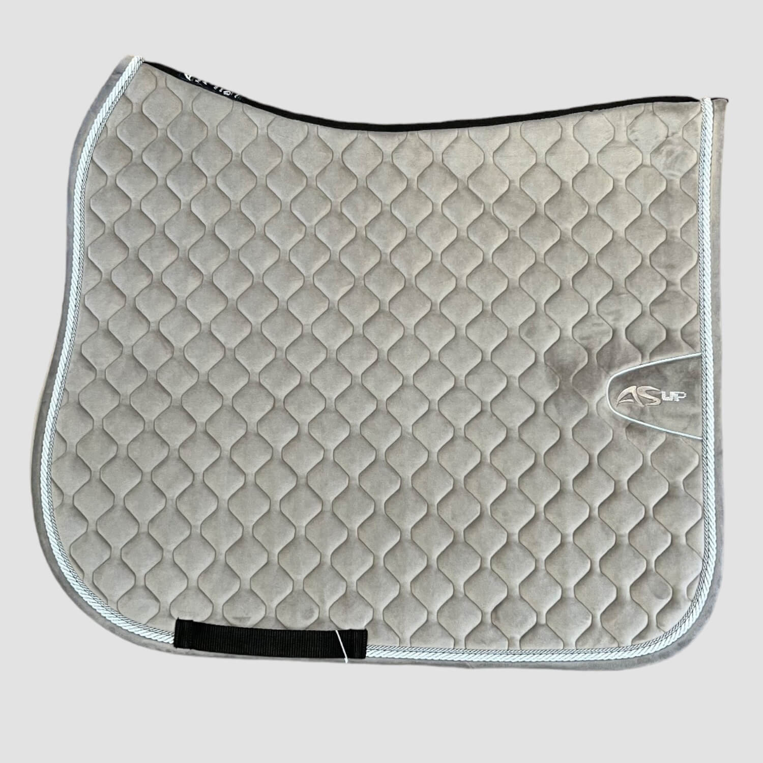 Samtschabracke Anna Scarpati m. 2 Kordeln und Crystal Steinen am Logo