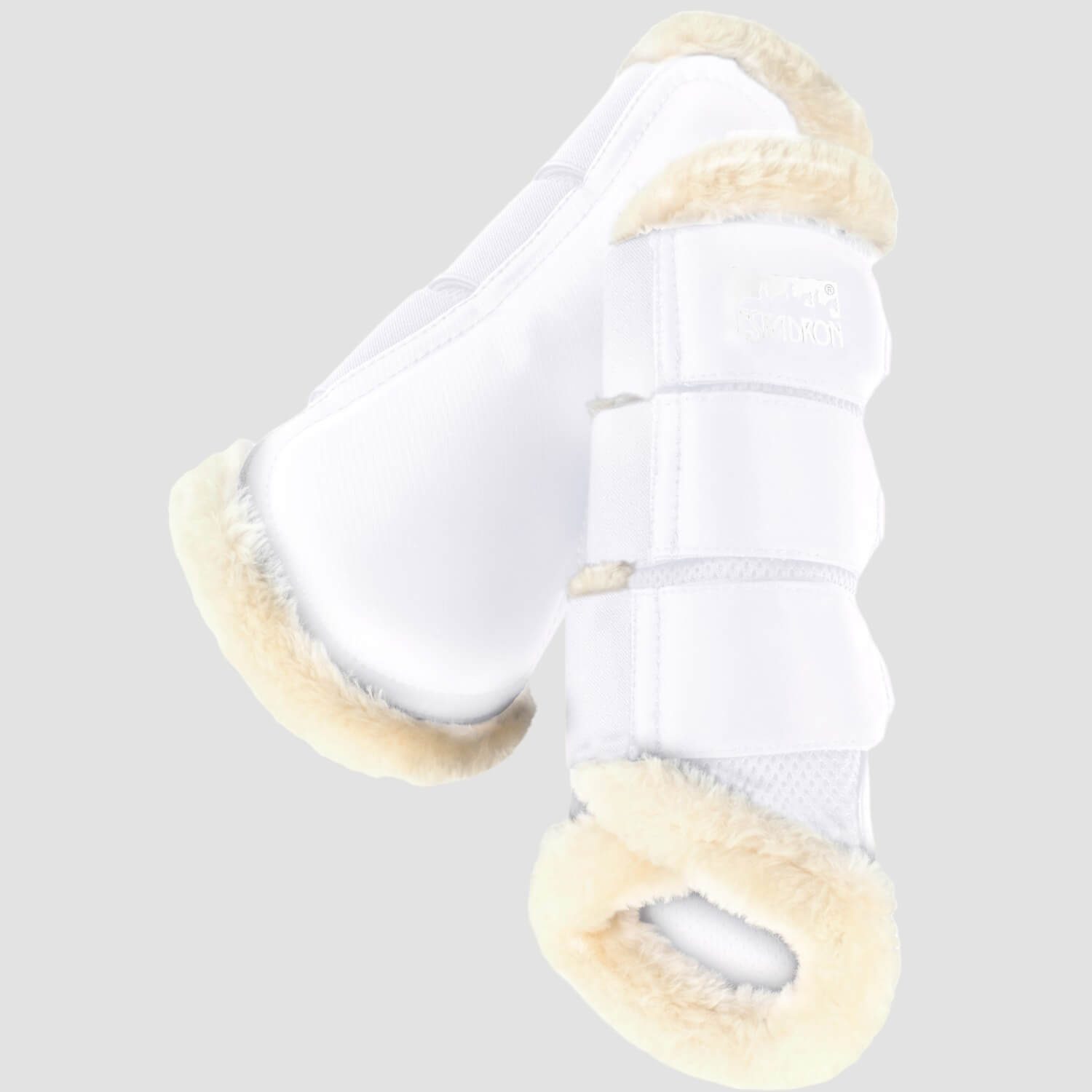 Eskadron Tendon Boots Soft Mesh Fauxfur White