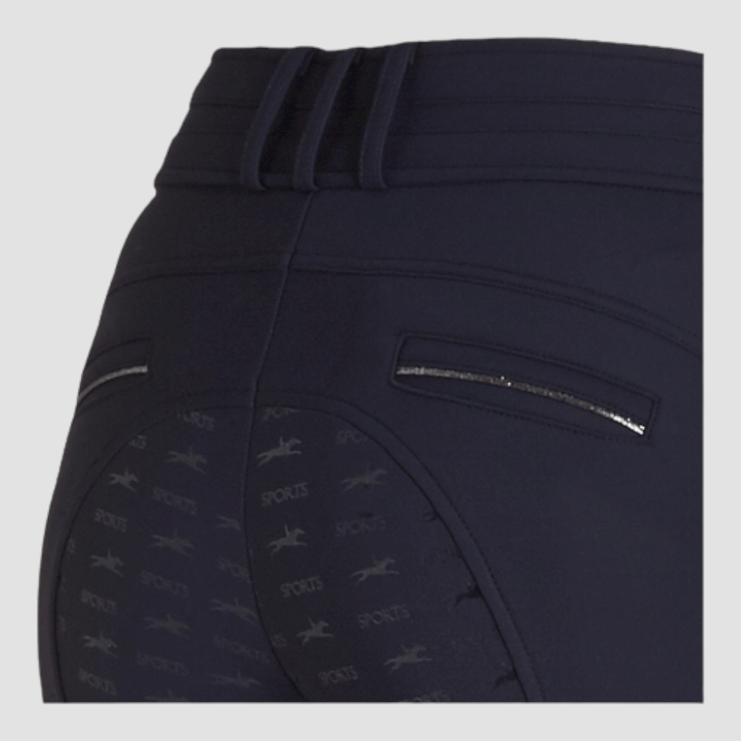Schockemoehle Sports Winterreithose Heather Fullgrip True Navy