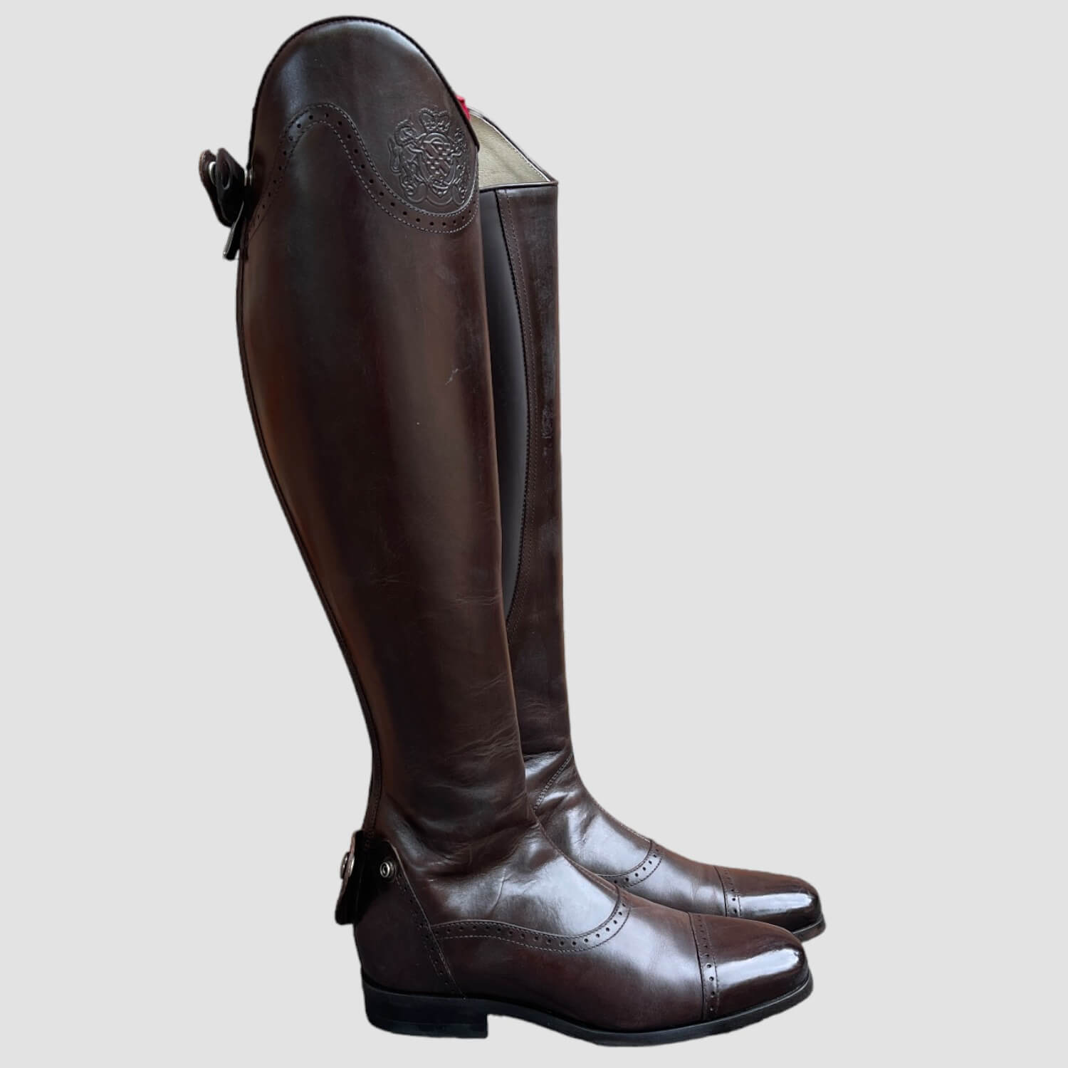 Alberto Fasciani Lederreitstiefel Roma Rustic Asport
