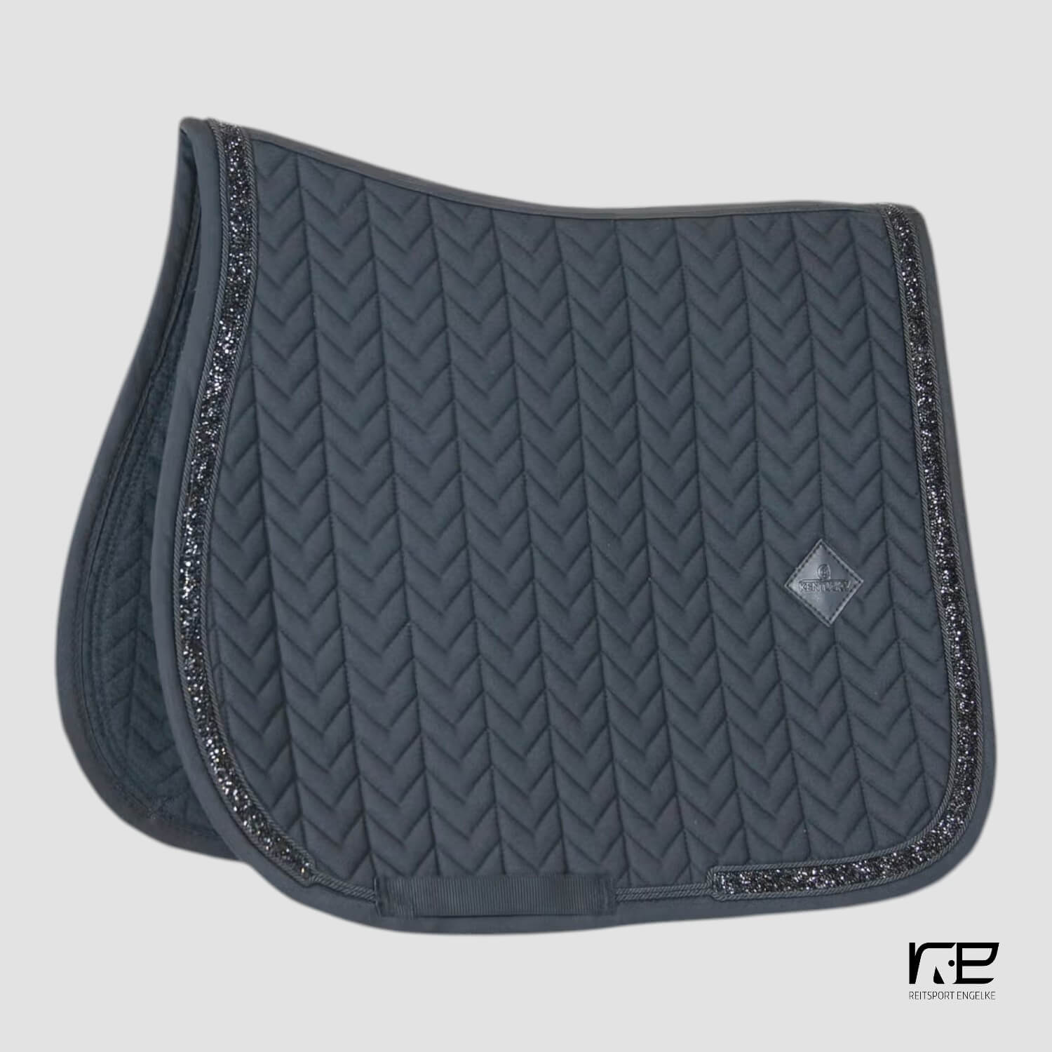 Kentucky Schabracke Jump Glitter Stone Black