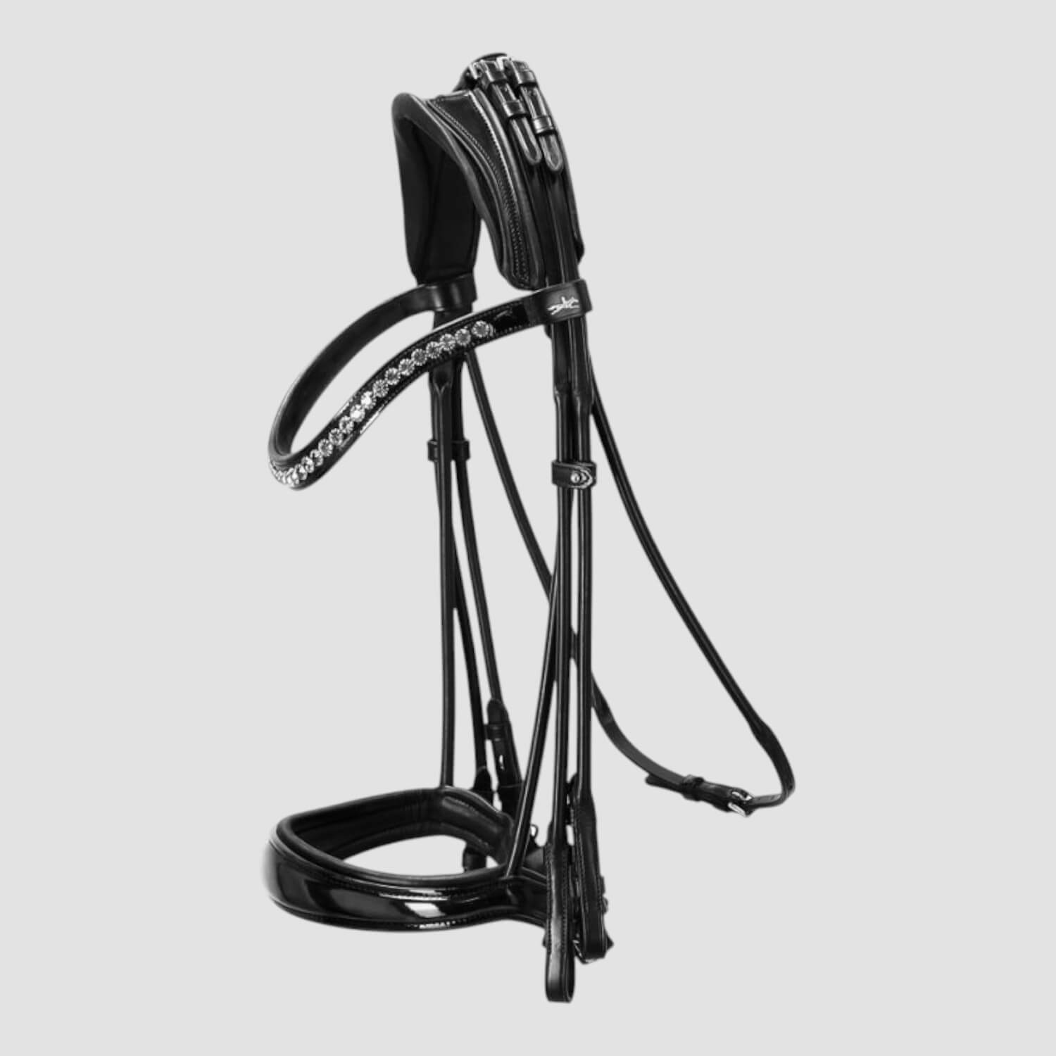 Schockemöhle Sports Kandare SP Kensington Black/Patent/Silver