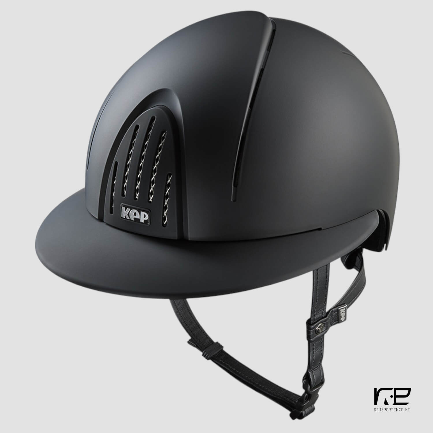 Kep Italia Reithelm Smart Nova matt With Polo Visor