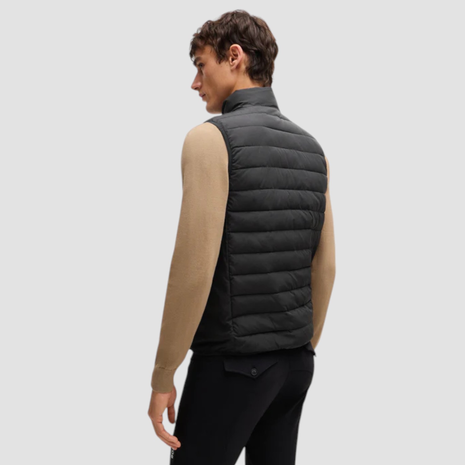 BOSS Equestrian Ashton Puffer Weste Black