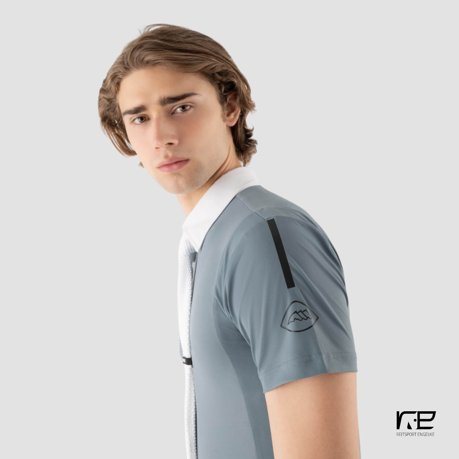 Equiline Herren Turniershirt Eqcilort Forest Green