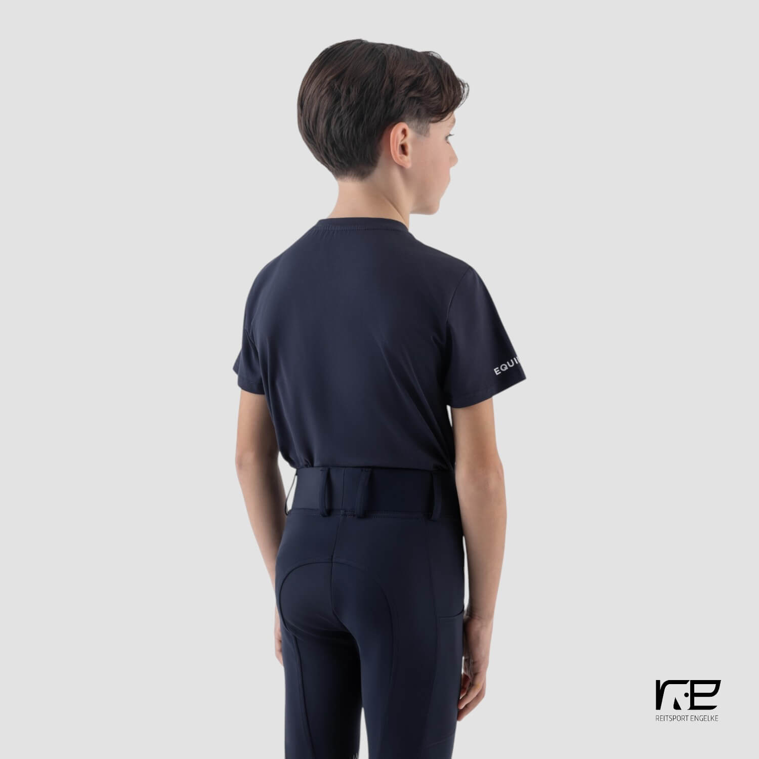 Equiline Junior T-Shirt Eqcesco Blue