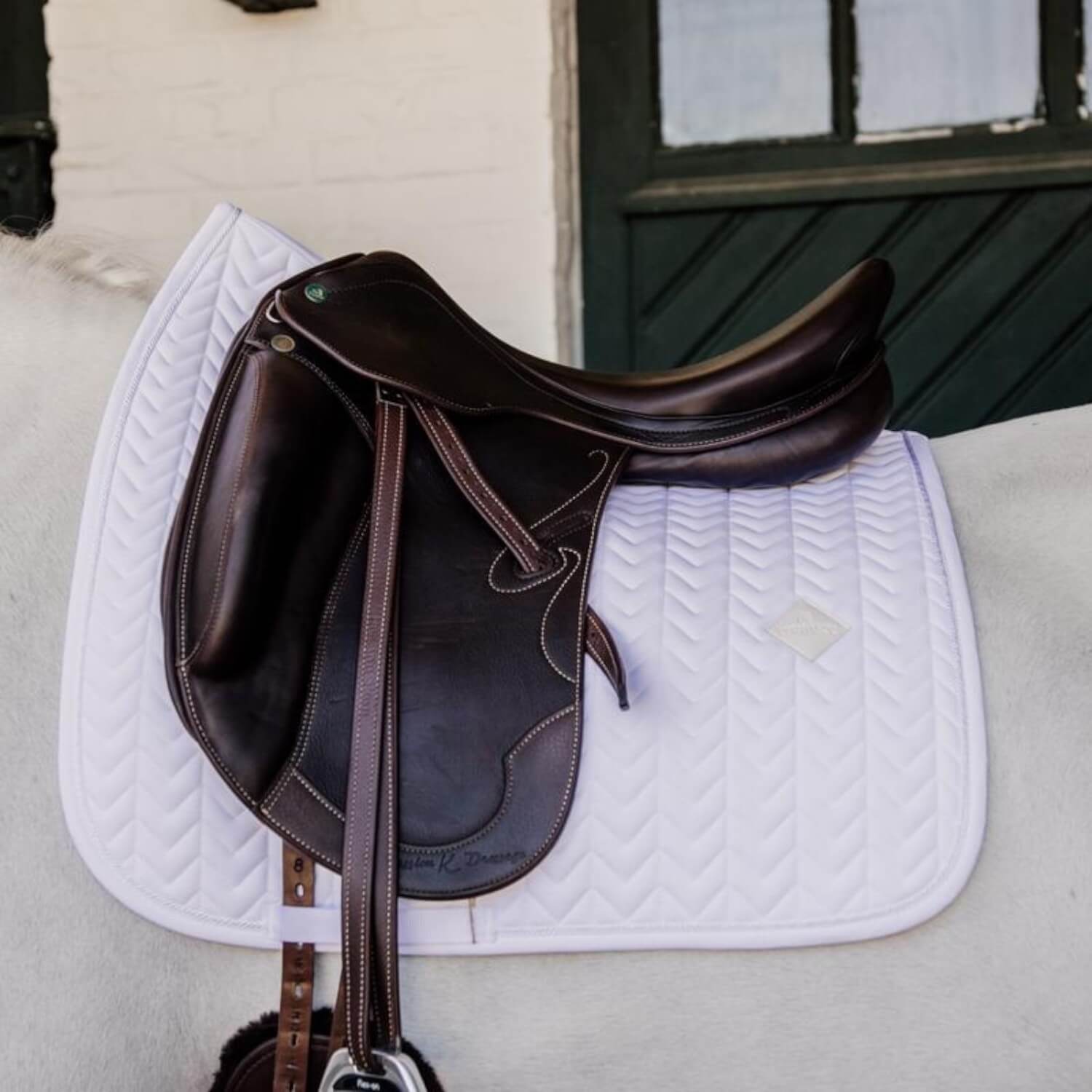 Kentucky Horsewear Dressurschabracke Fishbone