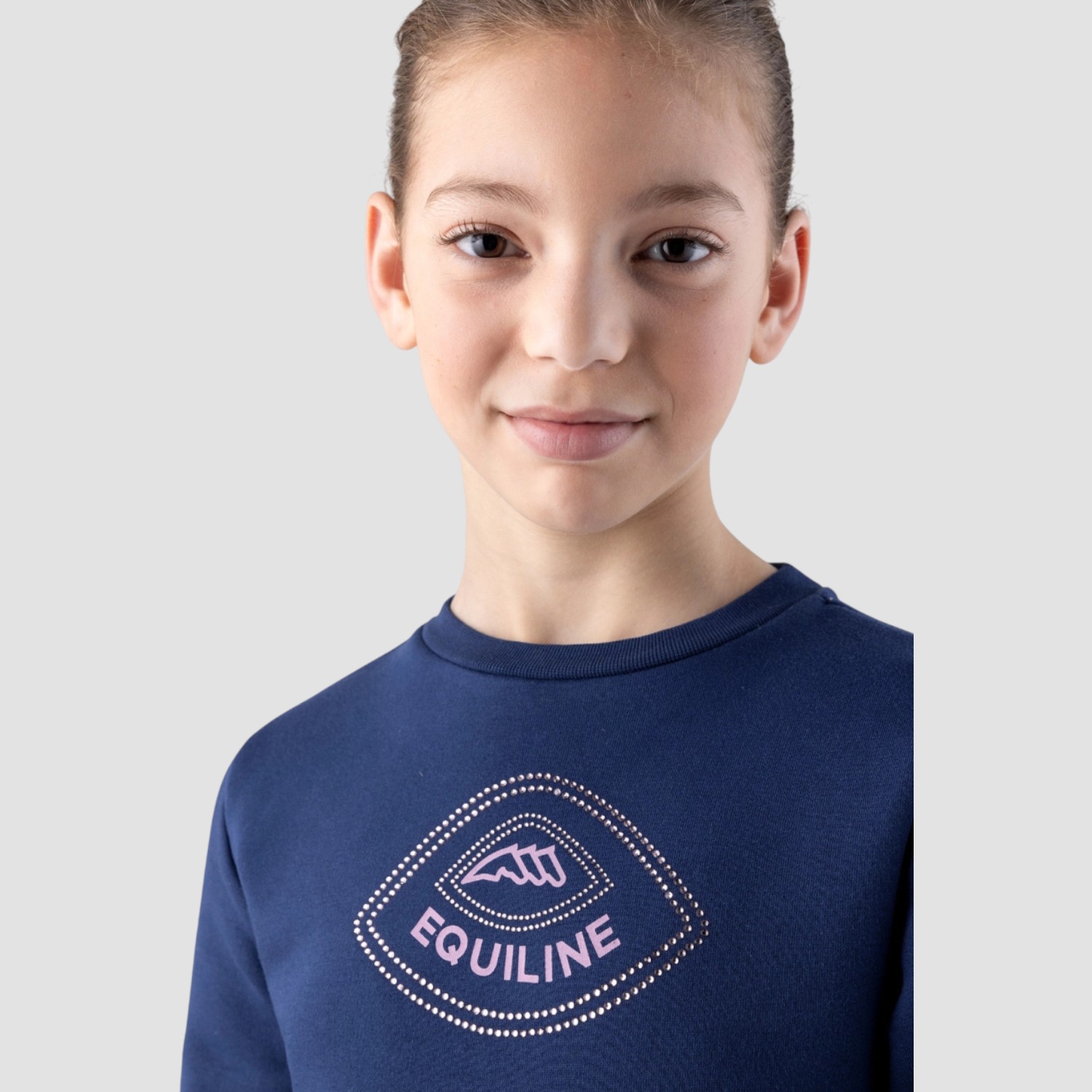 Equiline Cedril Sweatshirt Junior Navy