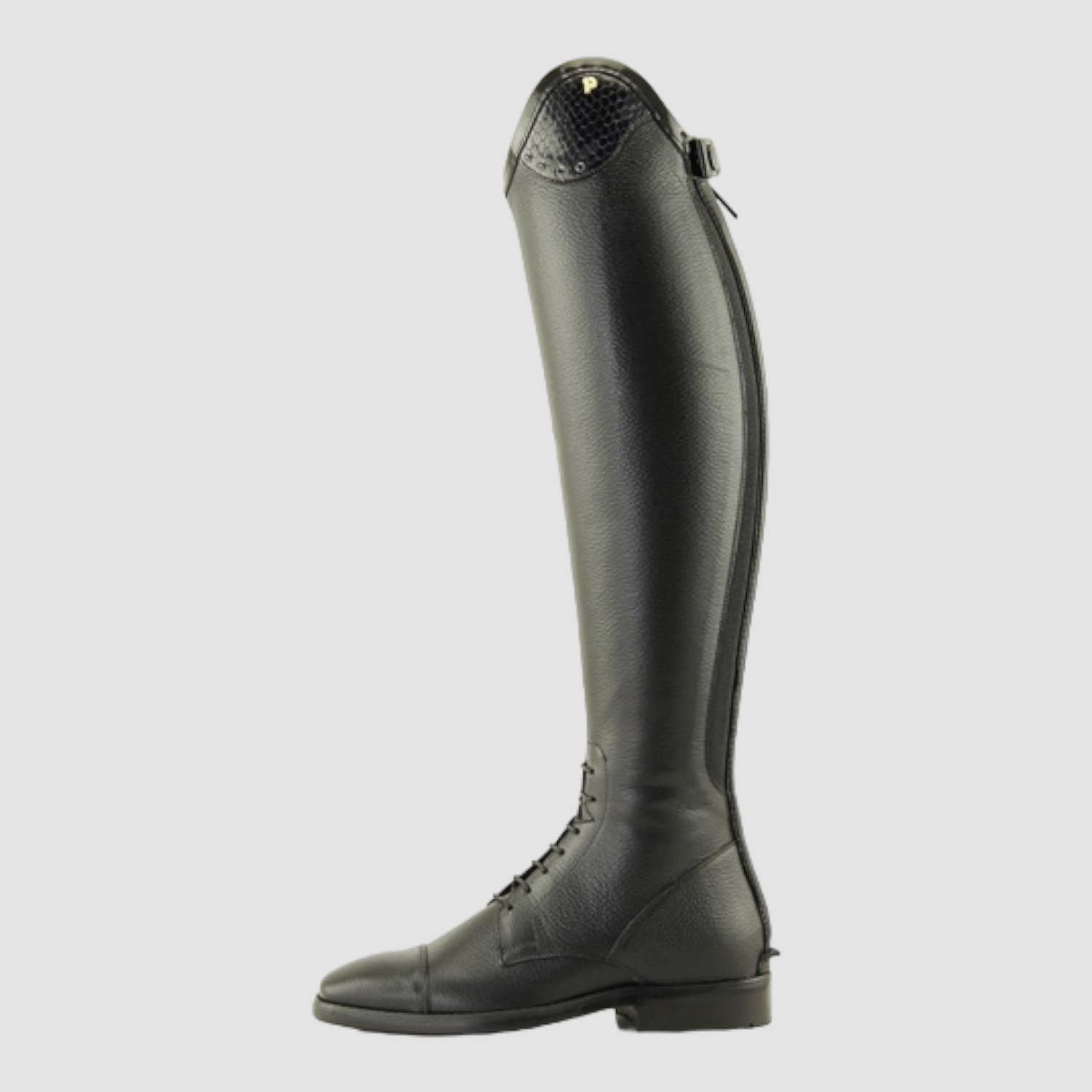 Petrie Lederreitstiefel Luca Black