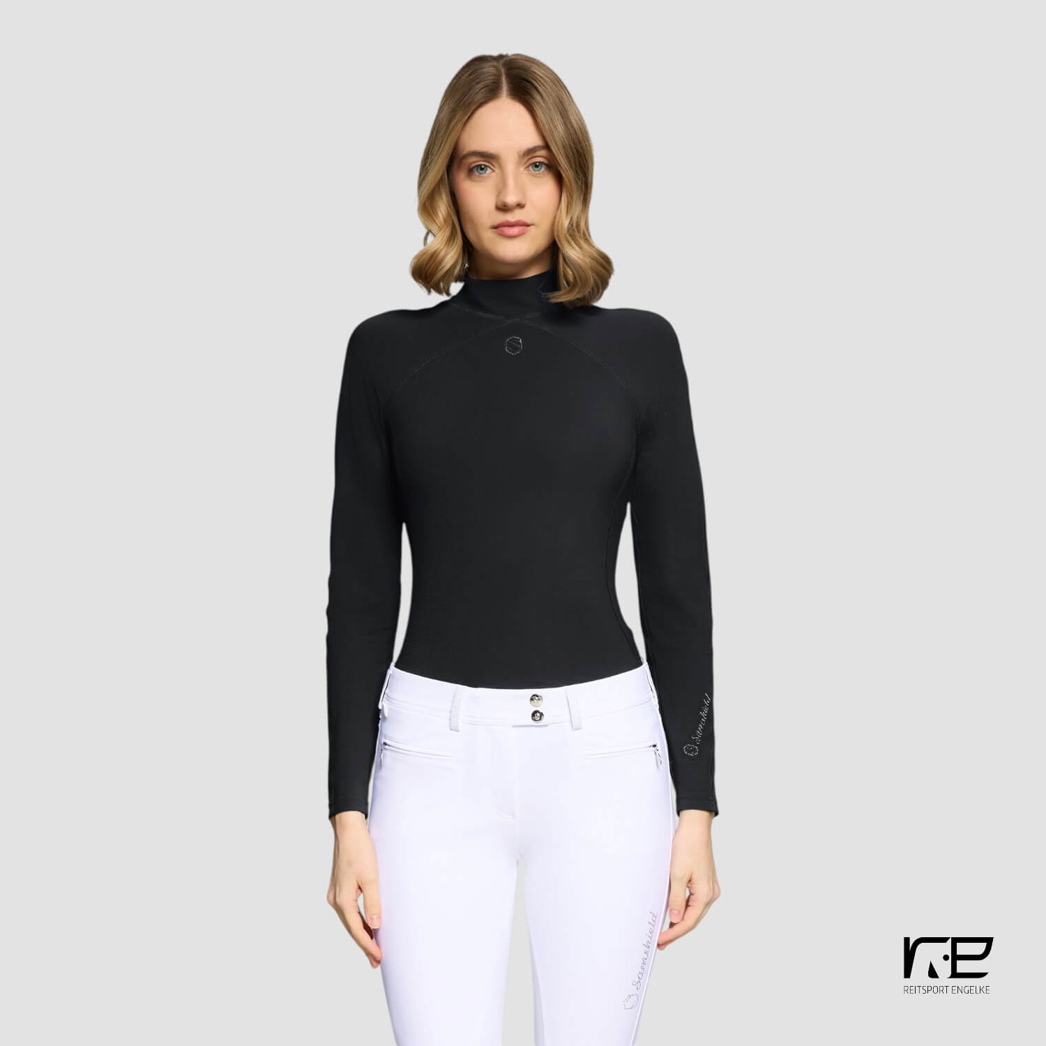 Samshield Langarm Funktionsshirt Sunniva Black