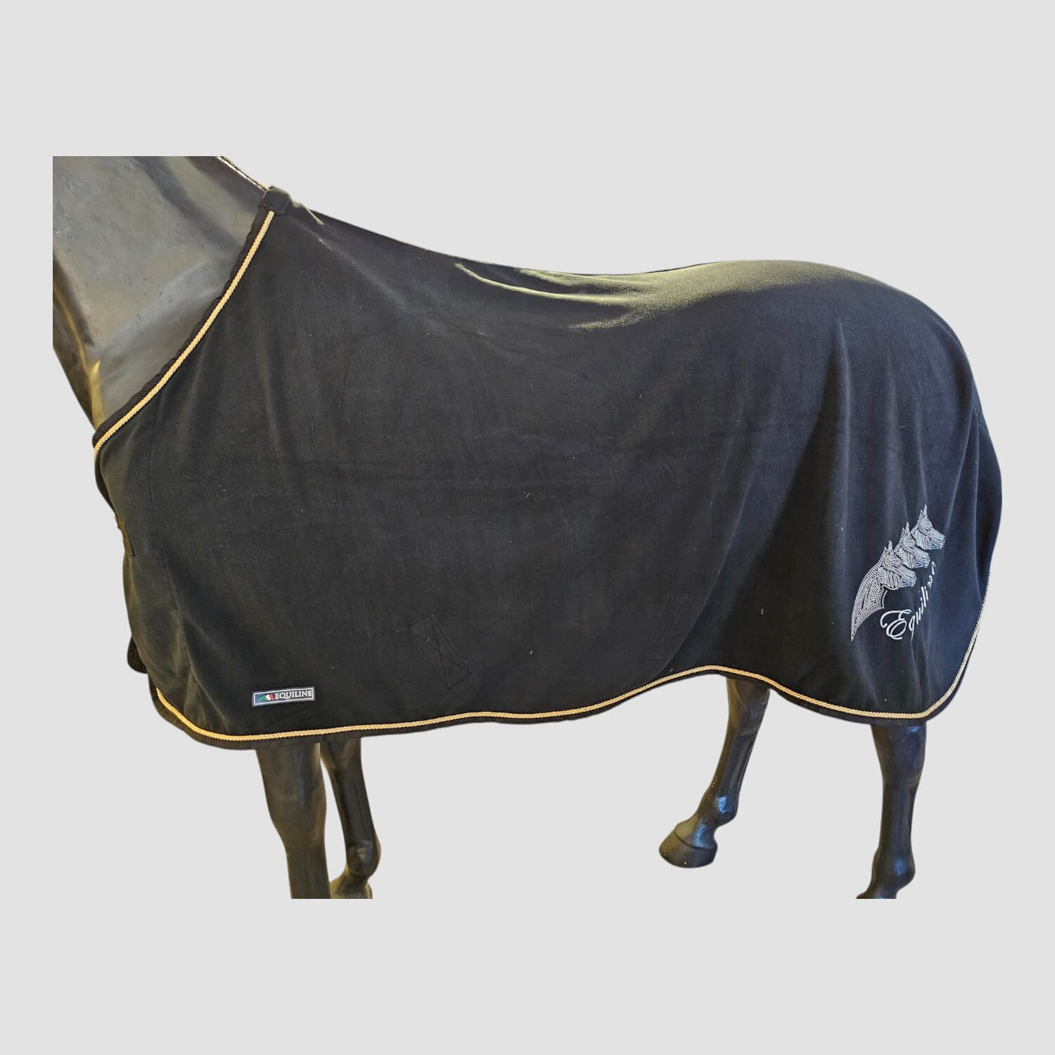 Equiline Fleecedecke Blonde Black