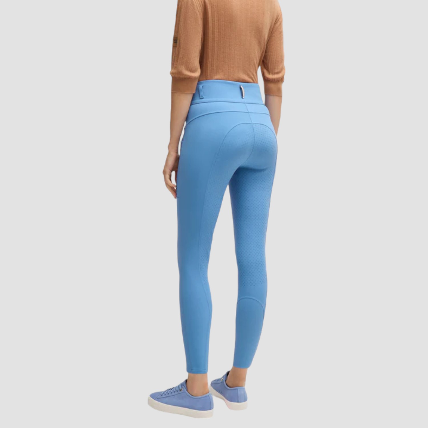 BOSS Equestrian Hailey Highwaist Vollbesatz Reithose Riviera