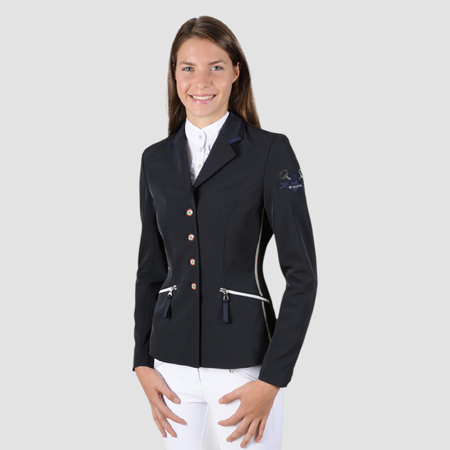 Iris Bayer Damensakko Glory Navy