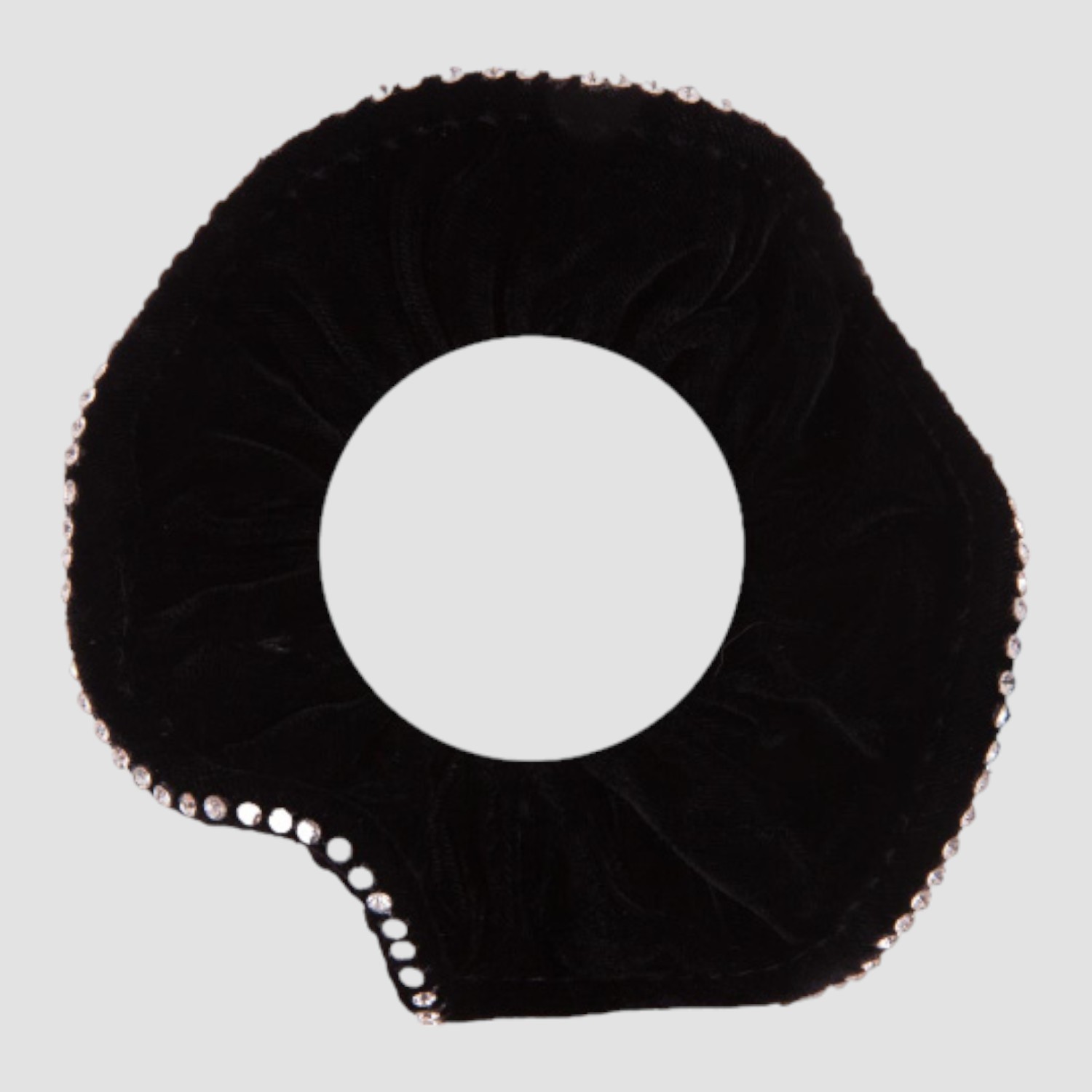 BR Samthaarband Heather schwarz