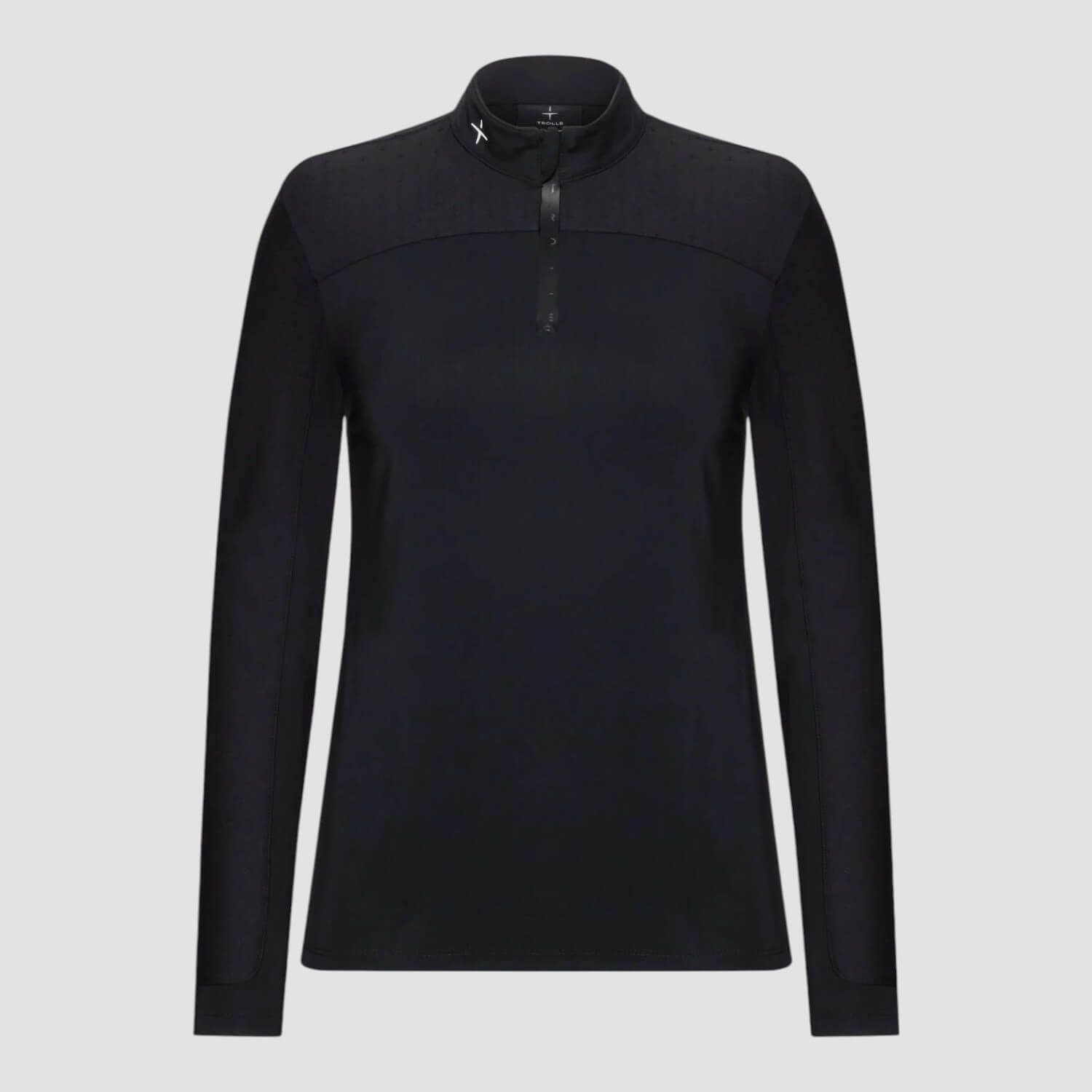 Trolle T Cut Langarmfunktionsshirt Polo Balance Navy