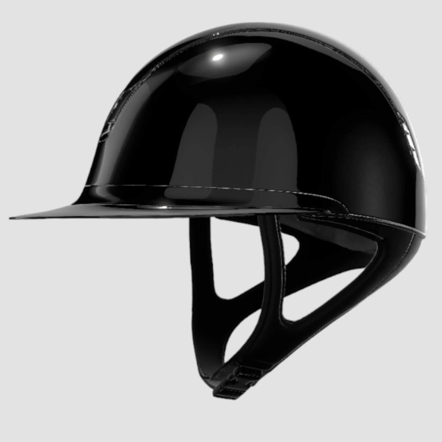 Samshield Reithelm MissShield Glossy V2 black chrome black