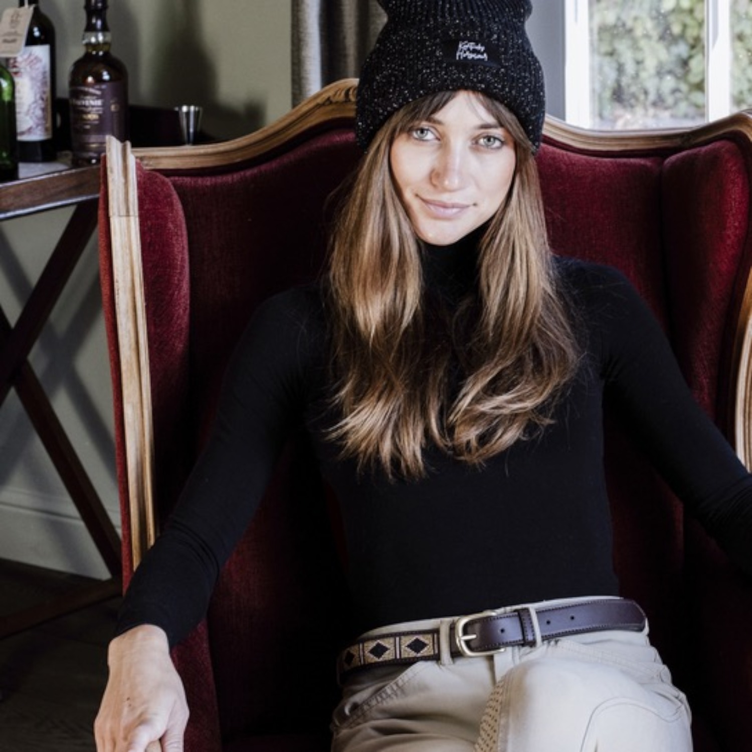 Kentucky Mütze Glitzer versch. Farben