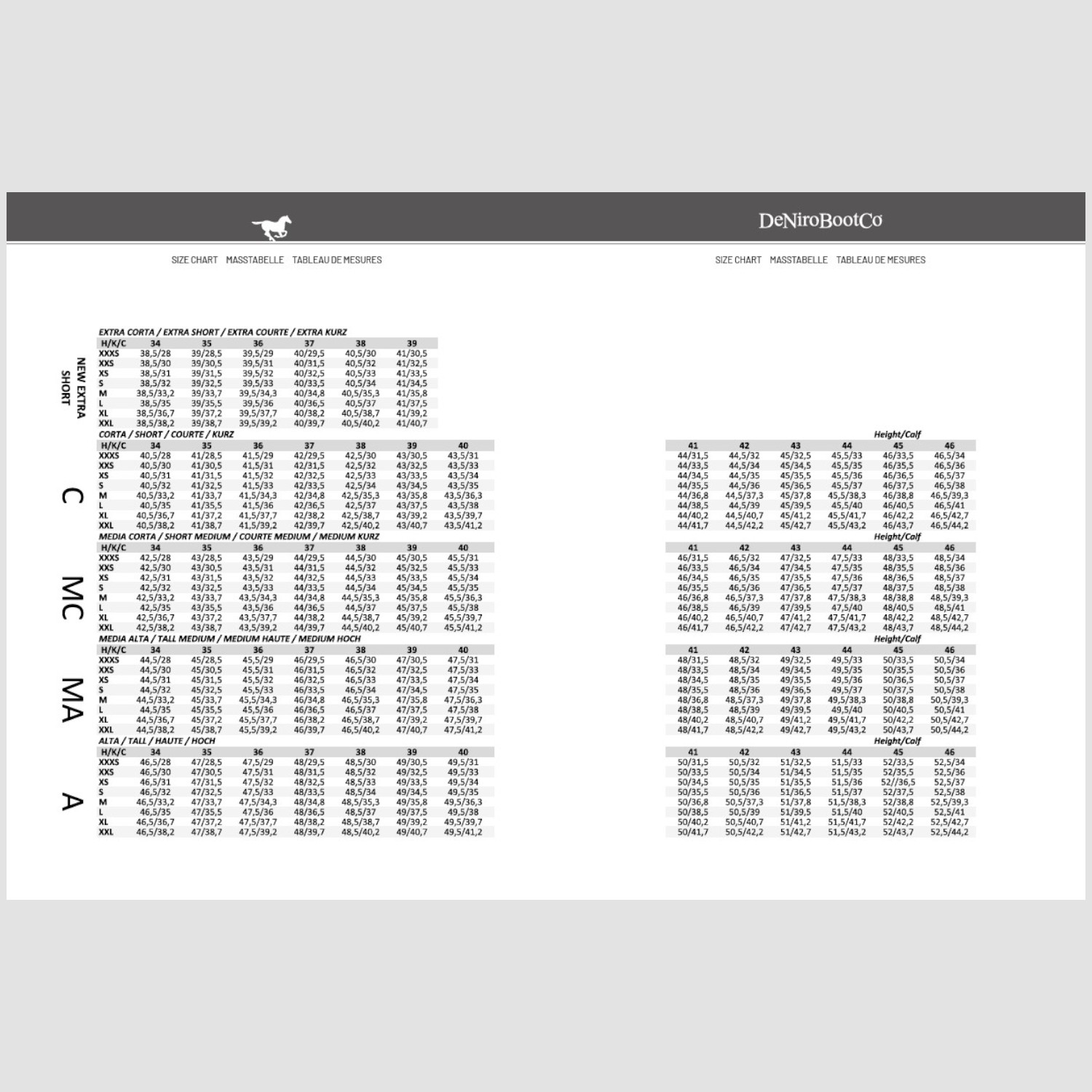 DeNiro Dressurstiefel Bellini Brushed Black