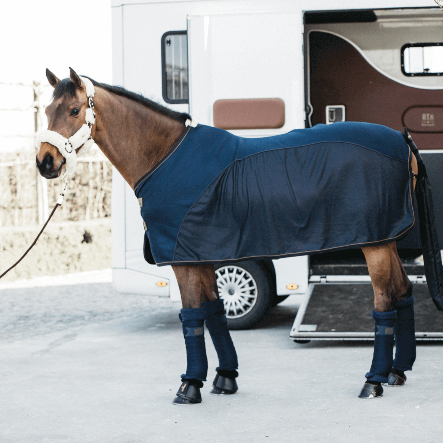 Kentucky Fliegen-Kombi Abschwitzdecke Mesh Combo Navy