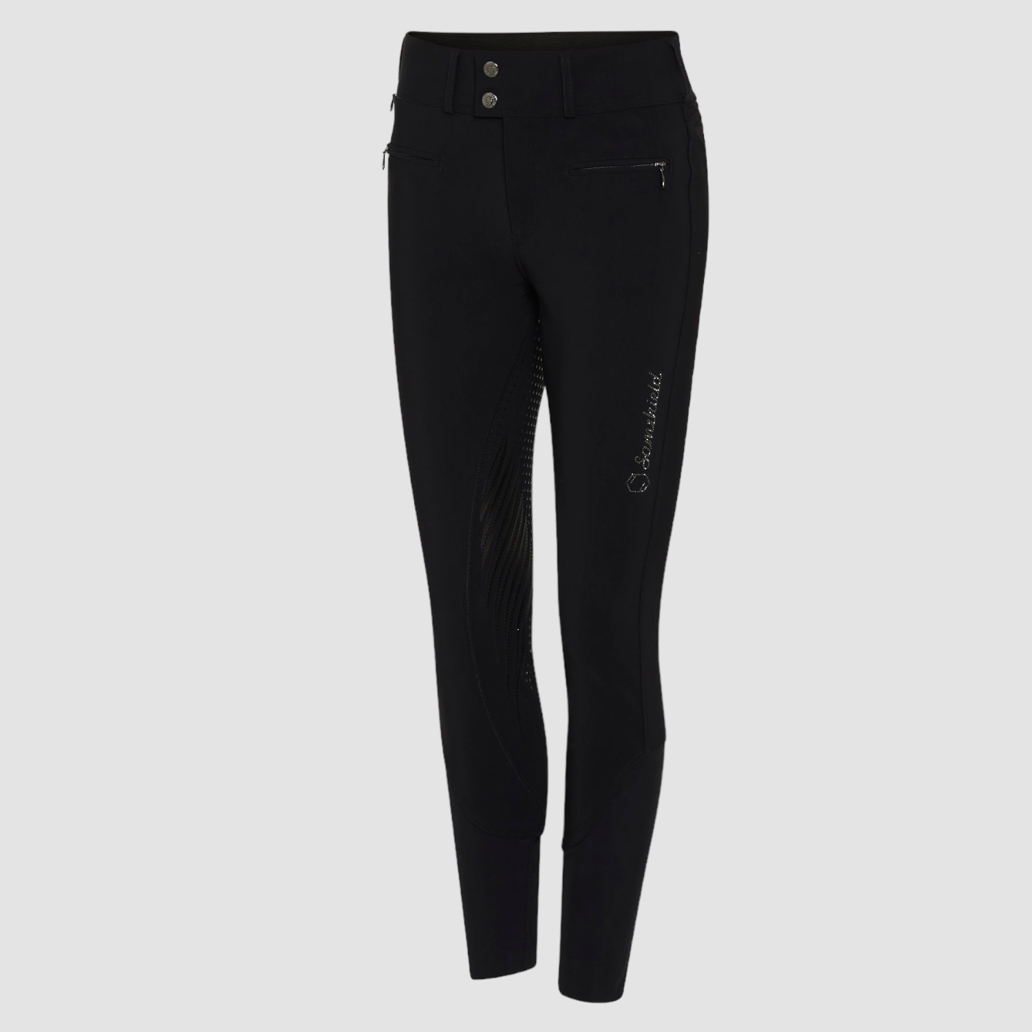 SQUARE_CLARA_FULL_GRIP_BLACK_TONE_ON_TONE_FACE Samshield Damenreithose Clara farbig
