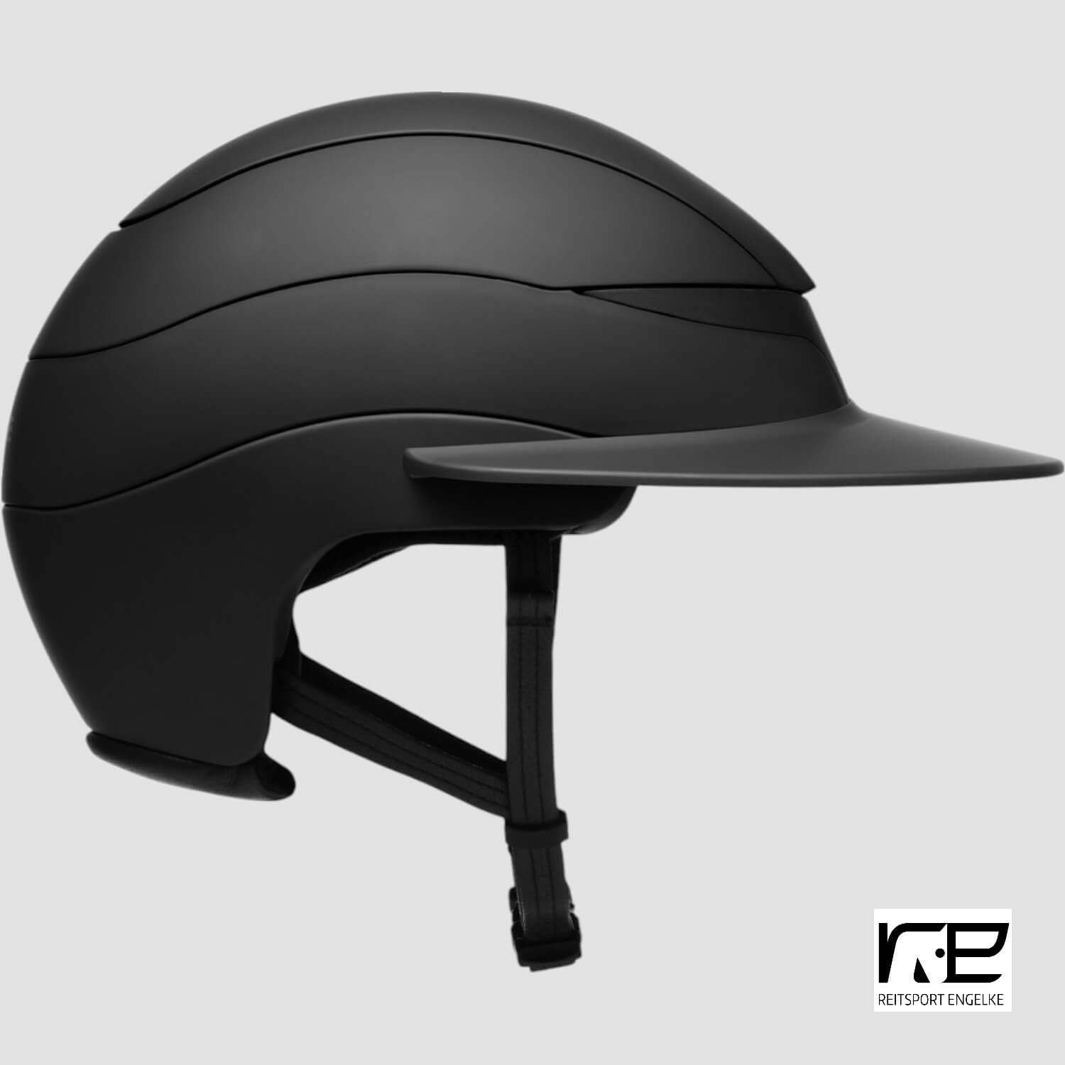 Equiline Reithelm Xanto Matt mit großem Schirm