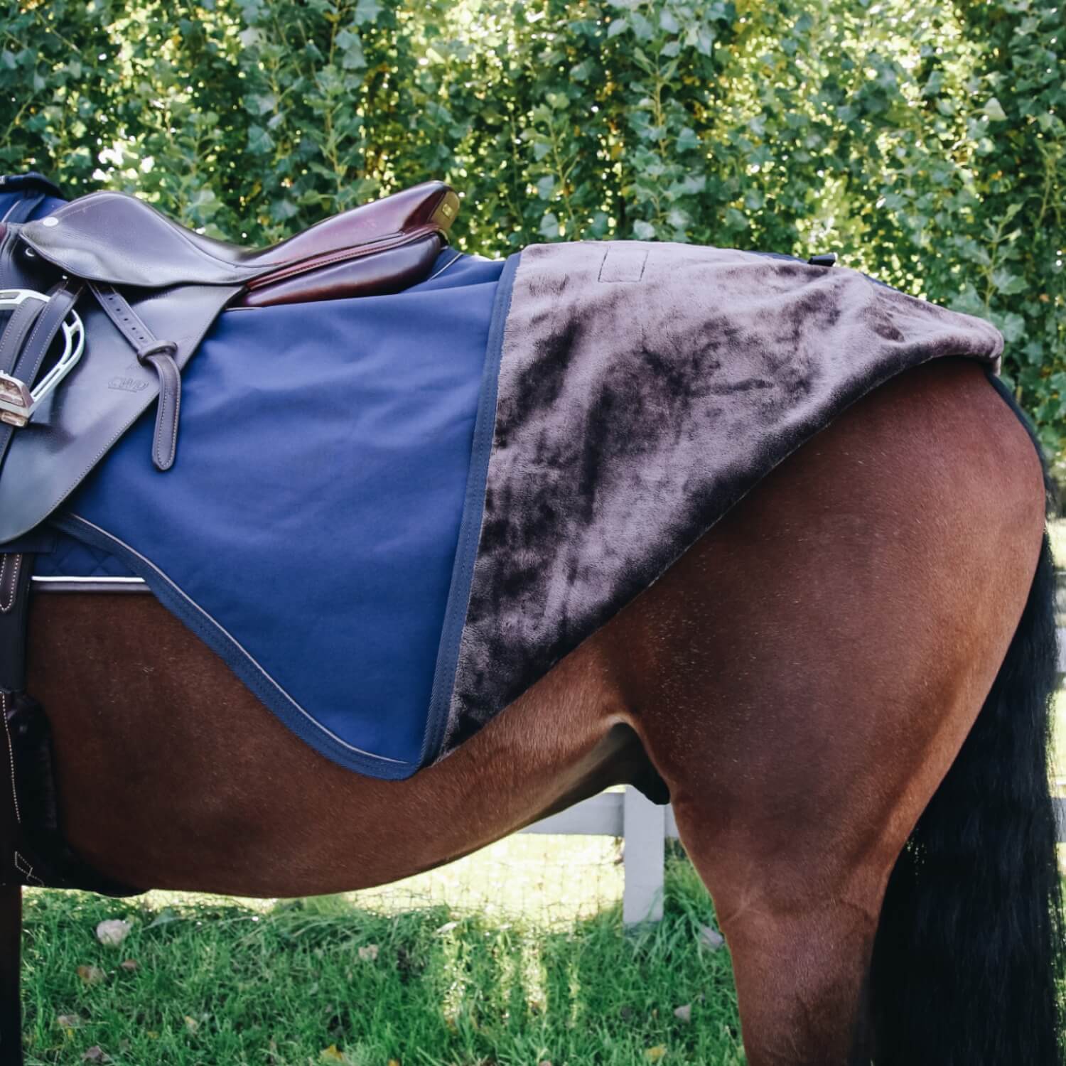 Kentucky Horsewear Ausreitdecke wasserdicht marine