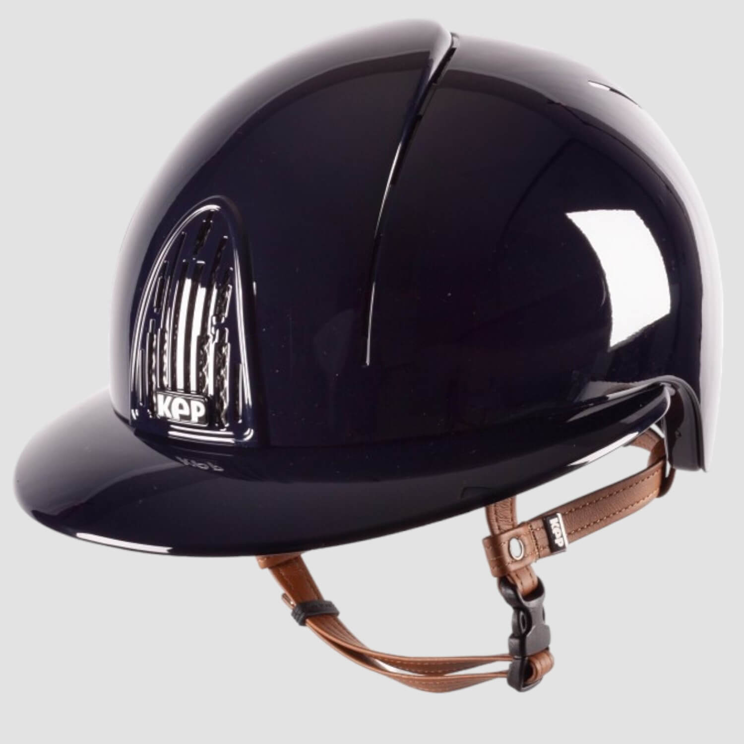 Kep Italia Cromo Smart Polish With Polo Visor und beigen Lederriemen