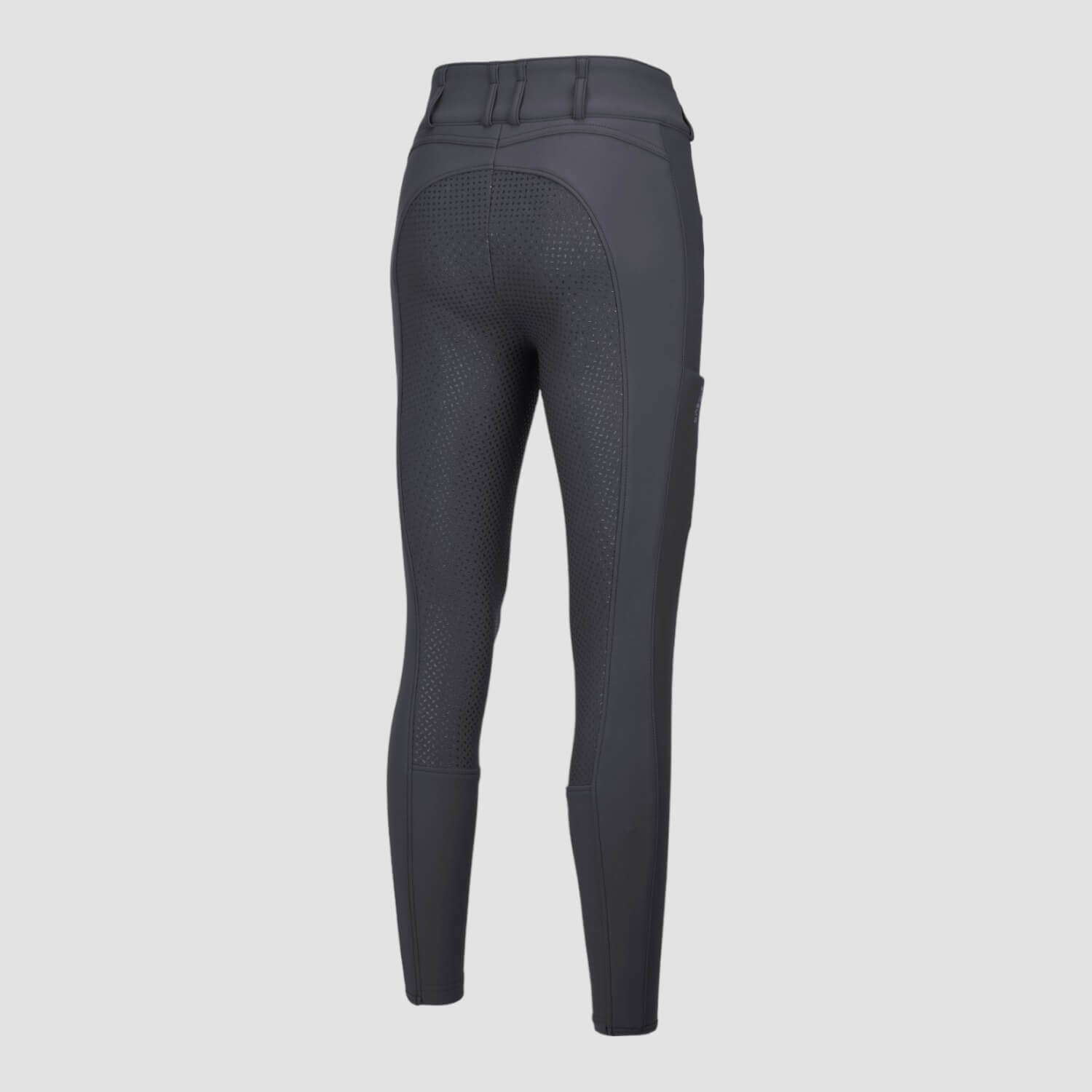 Pikeur New Candela Softshell Winterreithose Fullgrip Dark Shadow