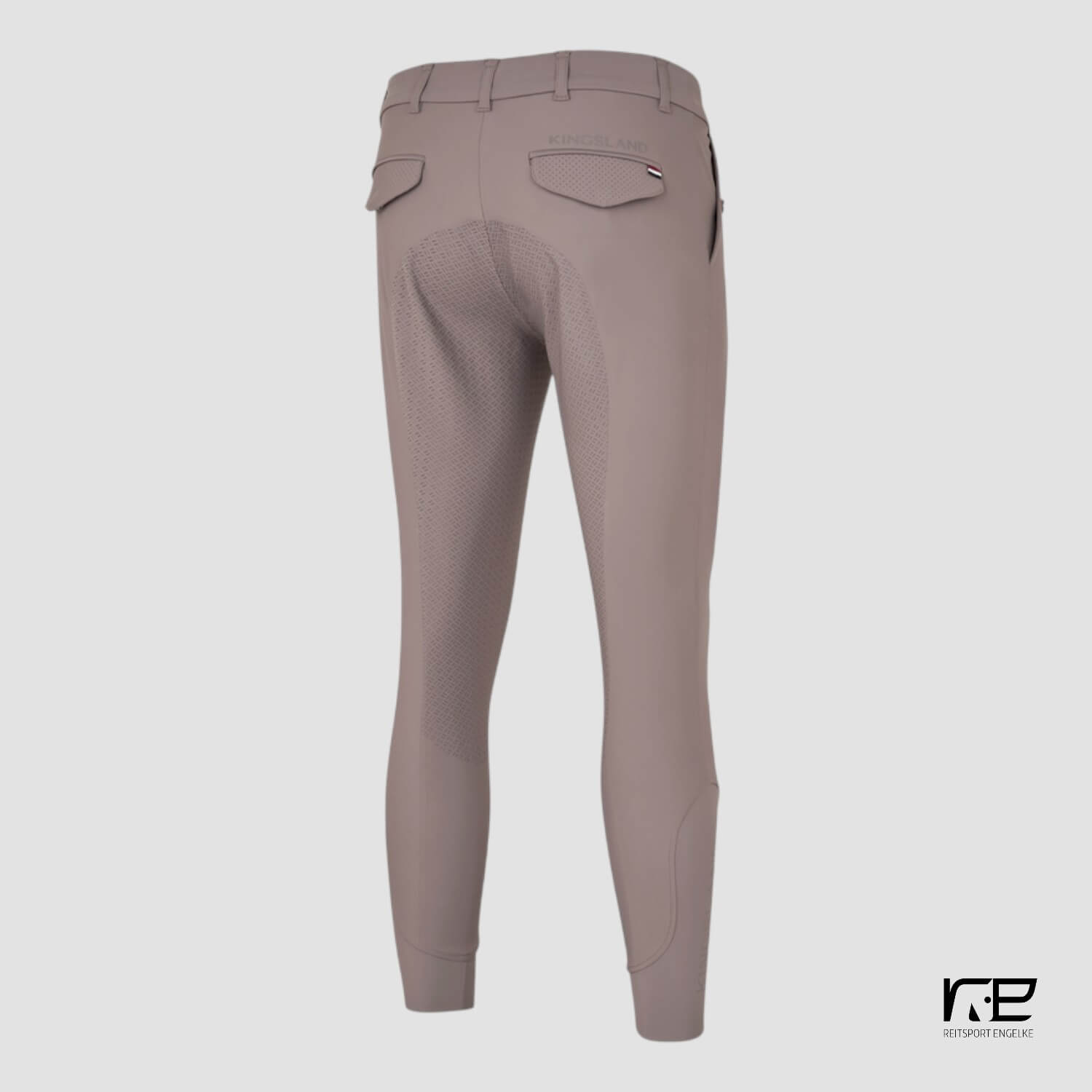 Kingsland Herren Reithose KLKoa F-Grip Brown Iron