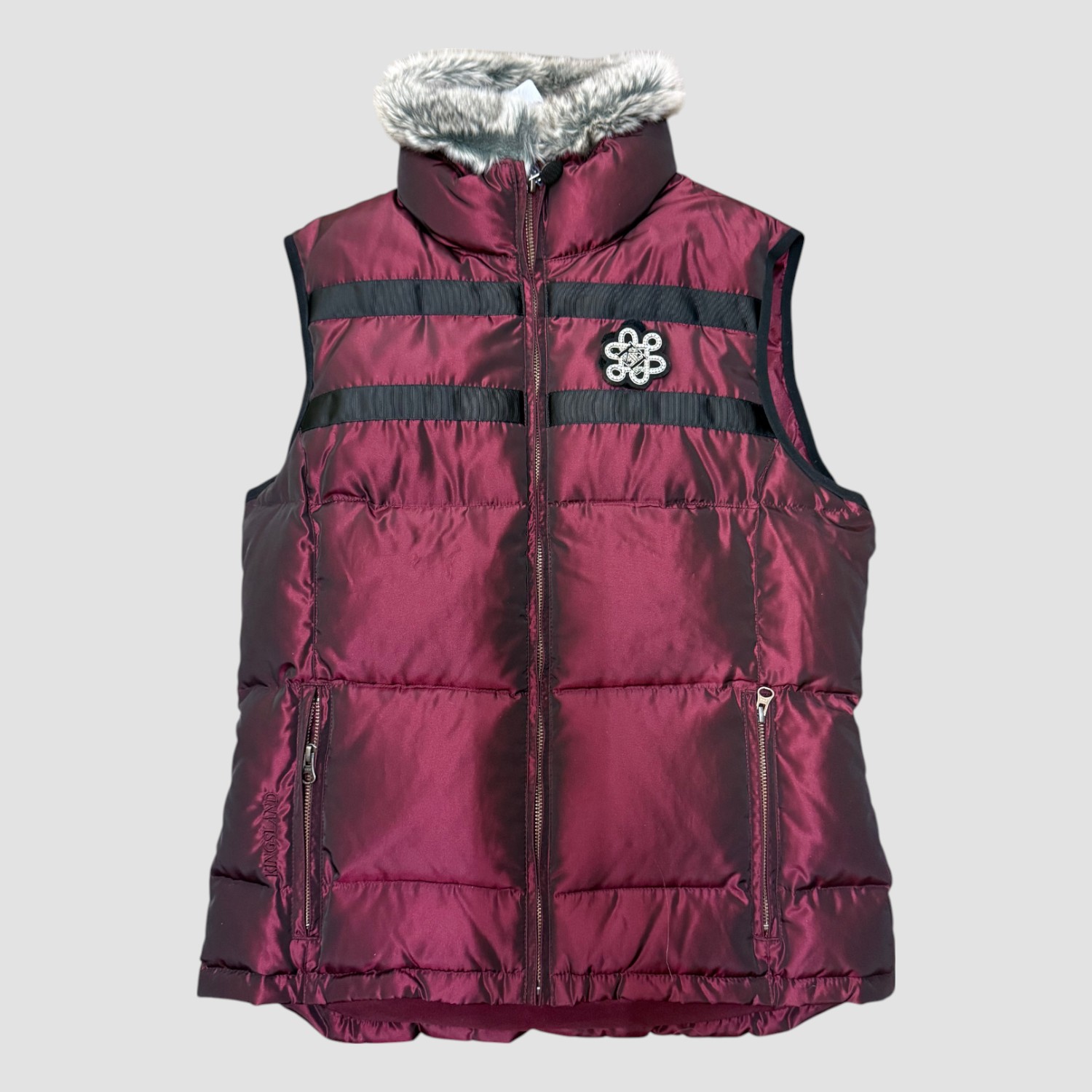 Kingsland Weste Lavayette Red