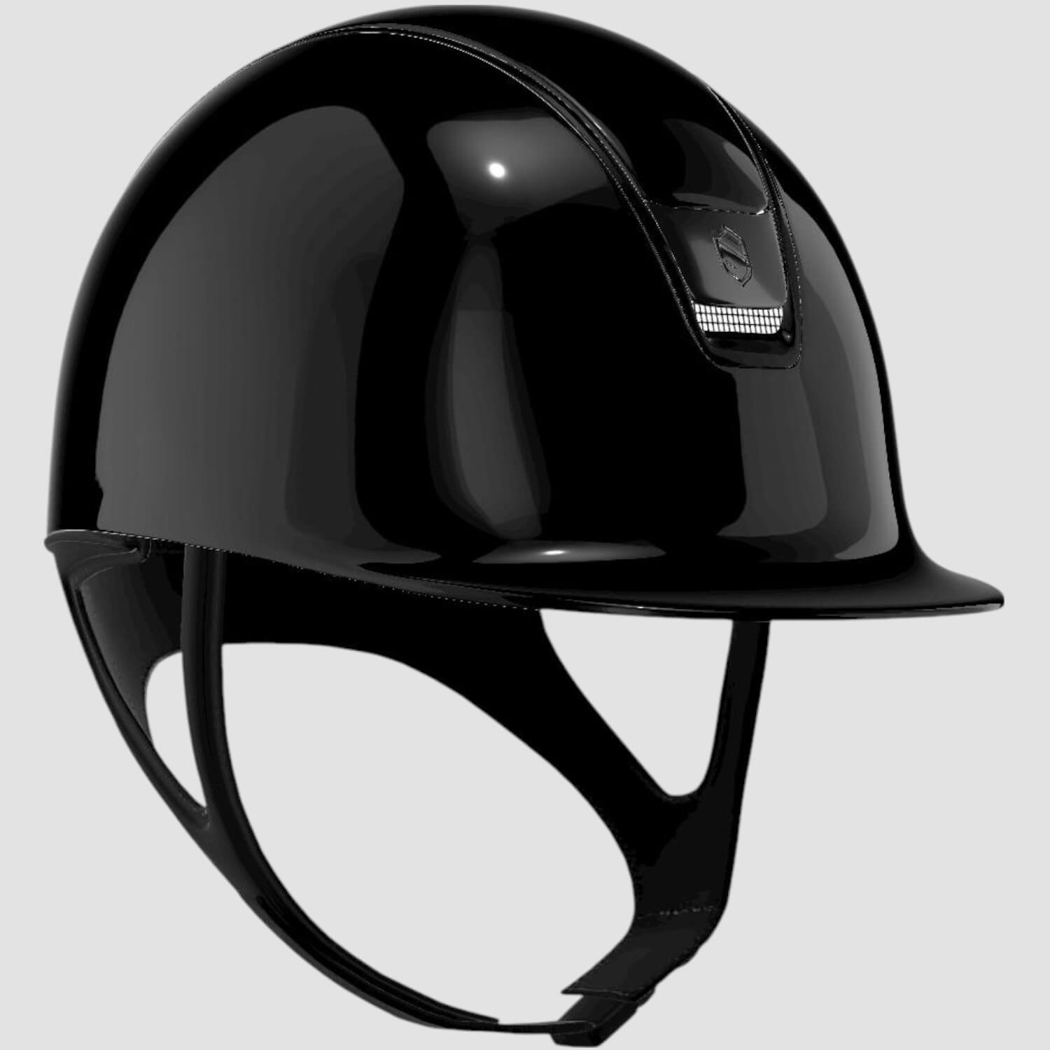 Samshield Reithelm Shadowglossy V2  black chrome black