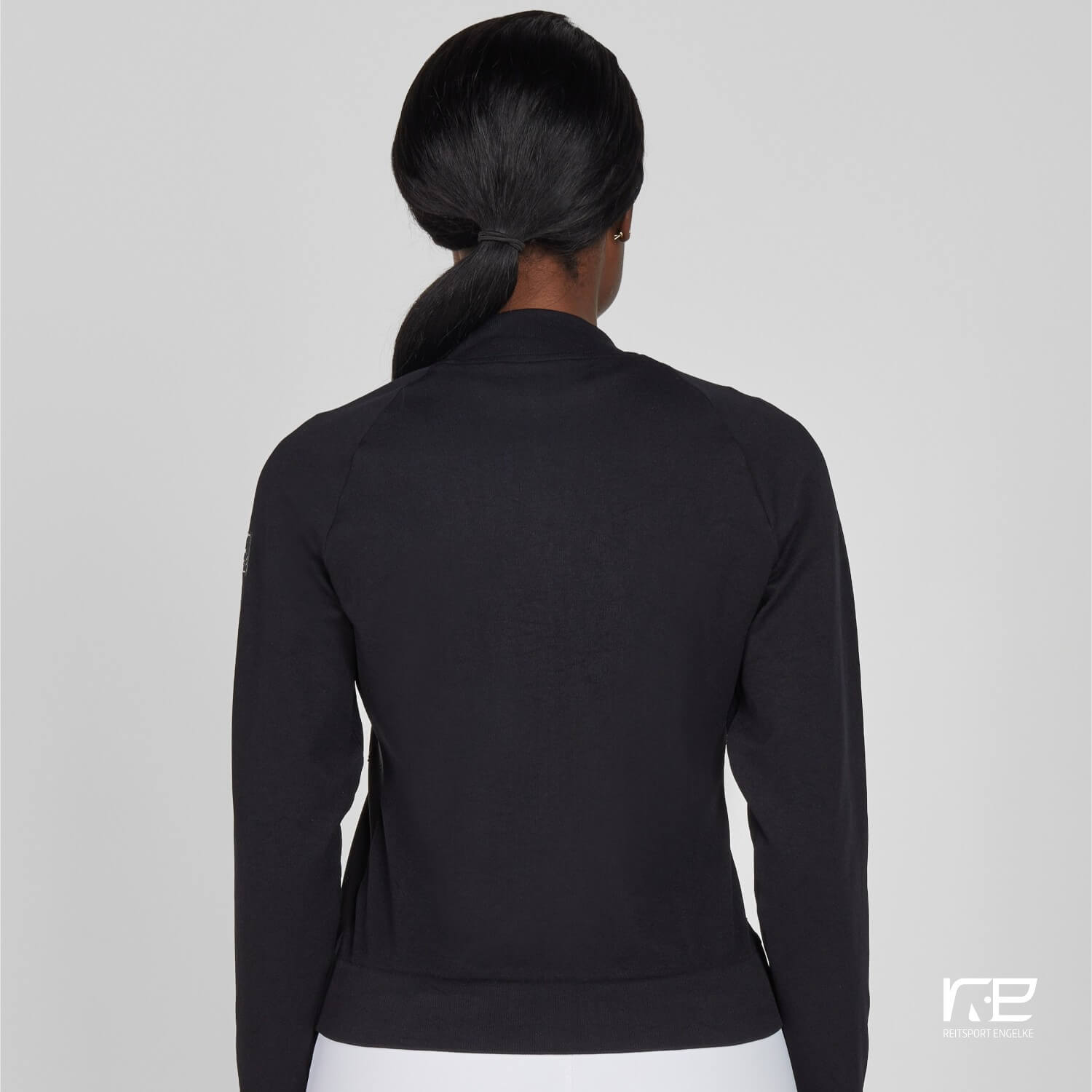 Pikeur Knit Hybrid Blouson Black